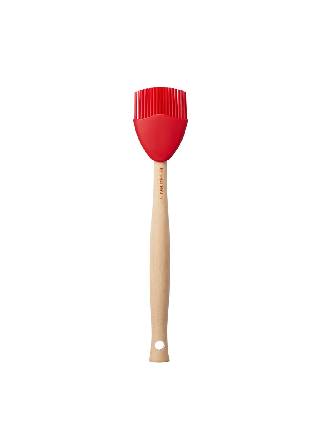 LE CREUSET Red & Beige Solid Craft Basting Silicone Spatula Brush Price in India