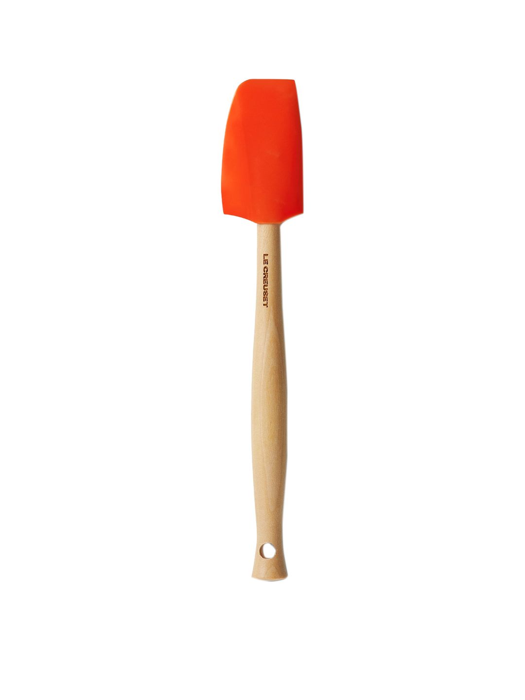 LE CREUSET Orange Colored Solid Small Spatula Price in India