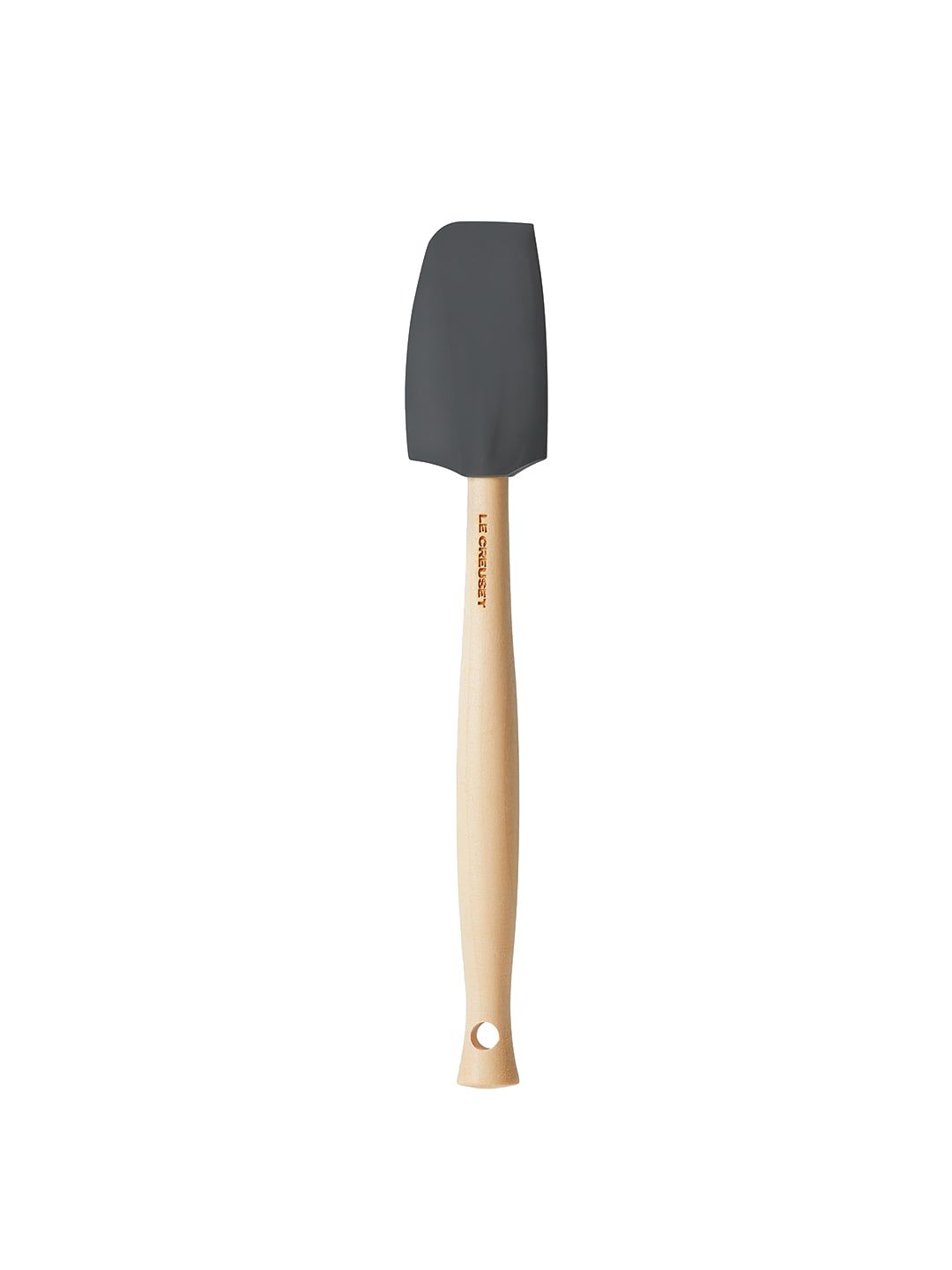 LE CREUSET Grey & Brown Solid Craft Small Spatula-Flint Price in India