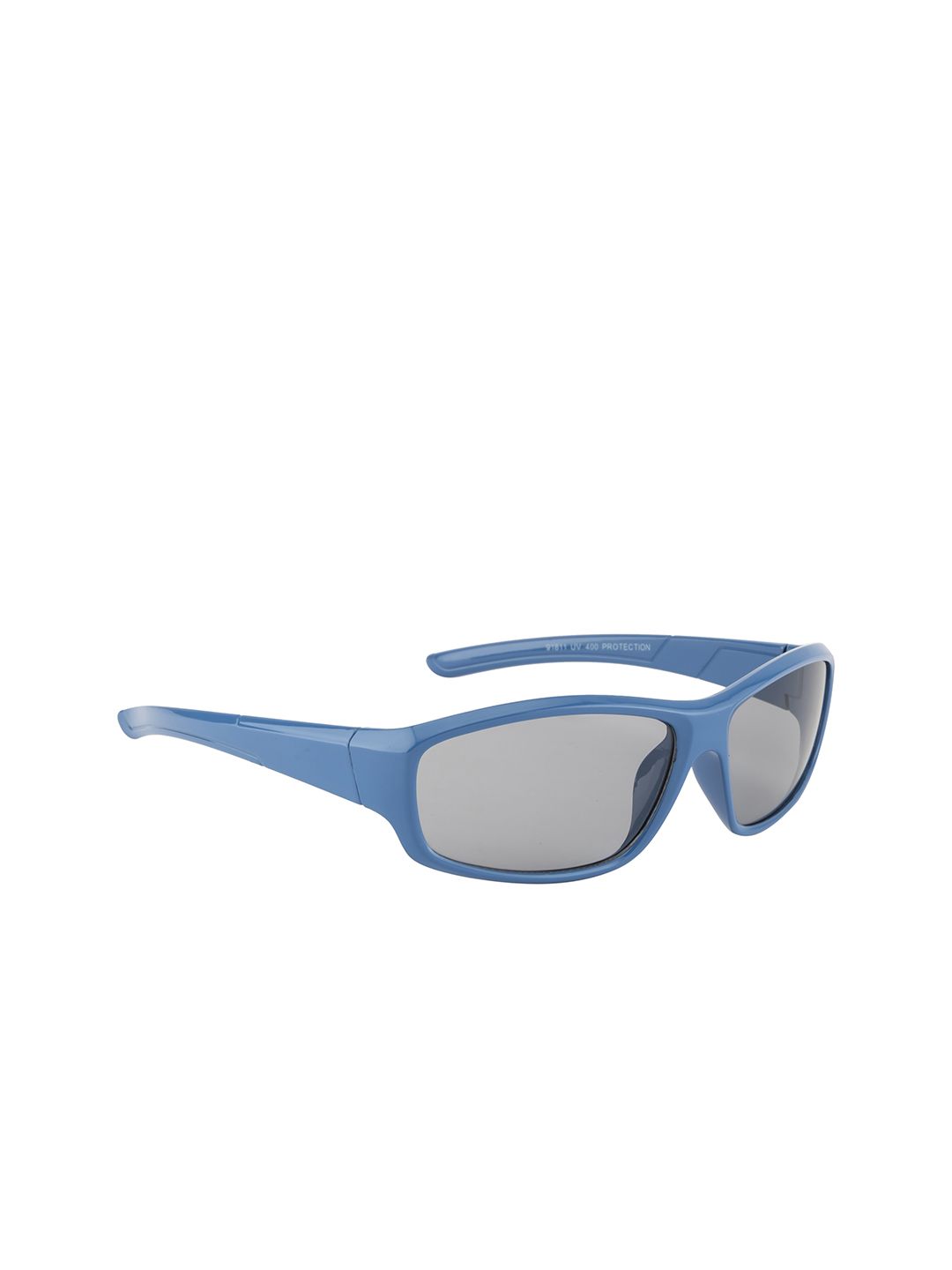 YK Unisex Kids Grey Lens & Blue Sports Sunglasses with UV Protected Lens YK-J7559