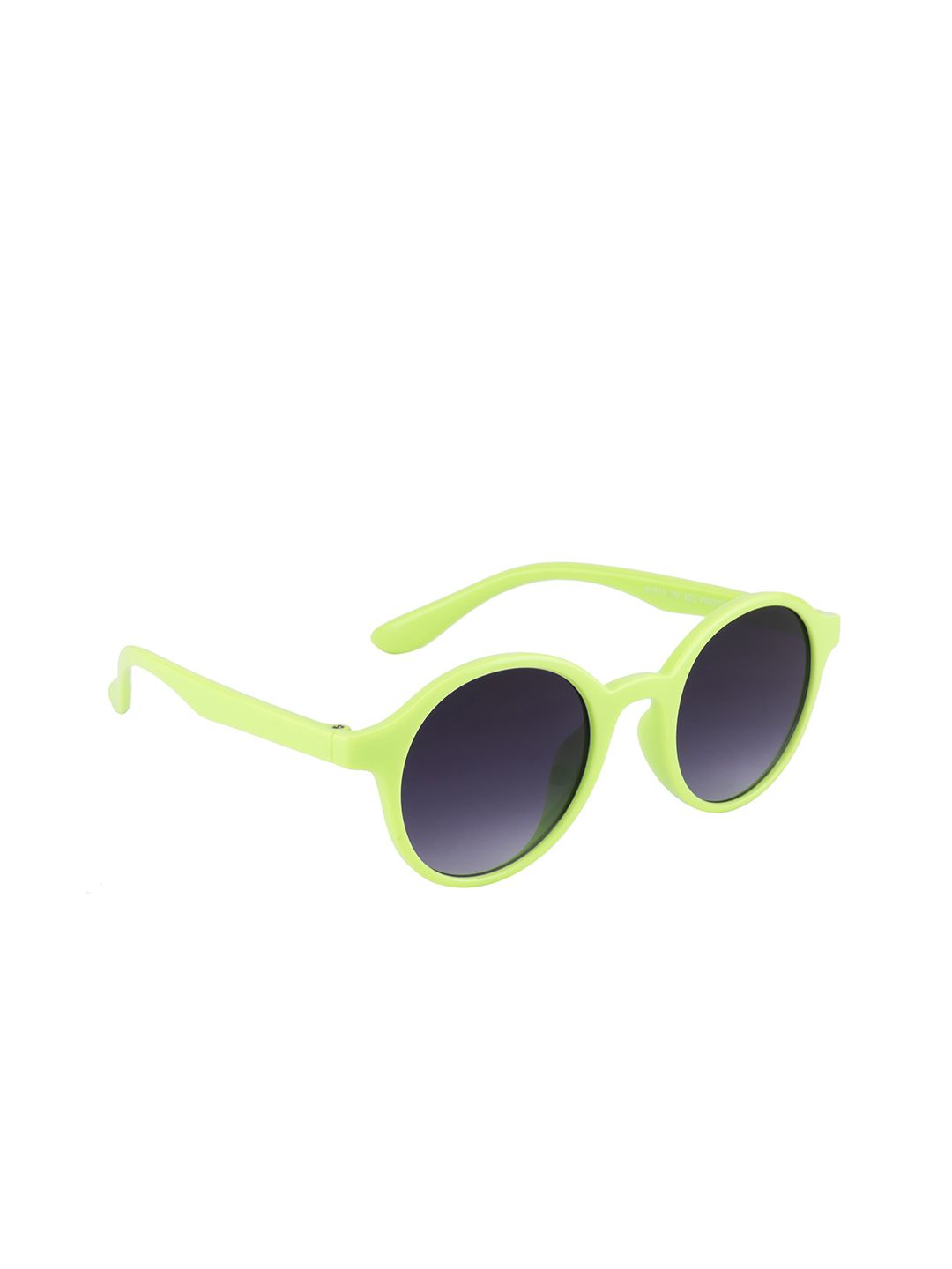 YK Kids Grey Lens & Green Round Sunglasses with UV Protected Lens YK-J7598