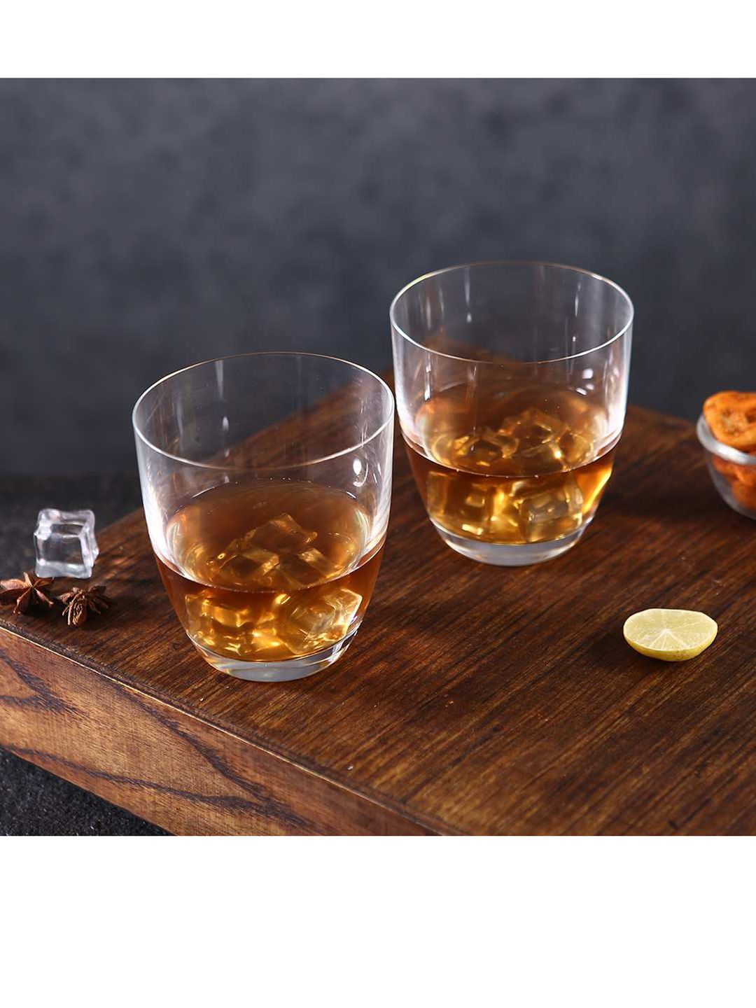 Wonderchef Set of 6 Transparent Solid Modena Whiskey Glass Price in India