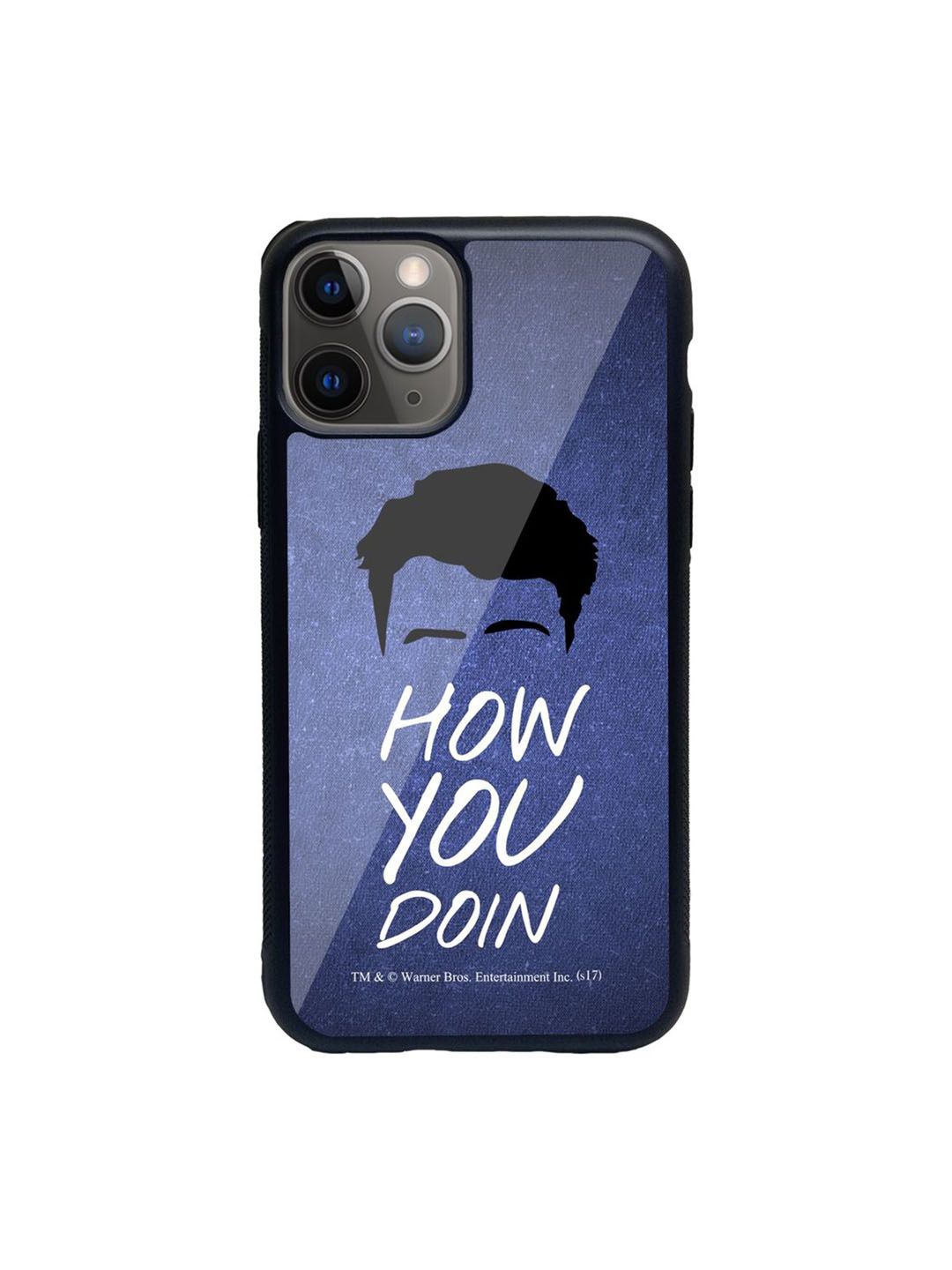 macmerise Blue Printed Friends How You Doin iPhone 11 Pro Max Back Case Price in India