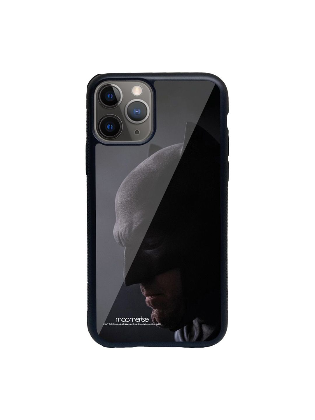 macmerise Black Brutal Batman iPhone 11 Pro Max Back Case Price in India