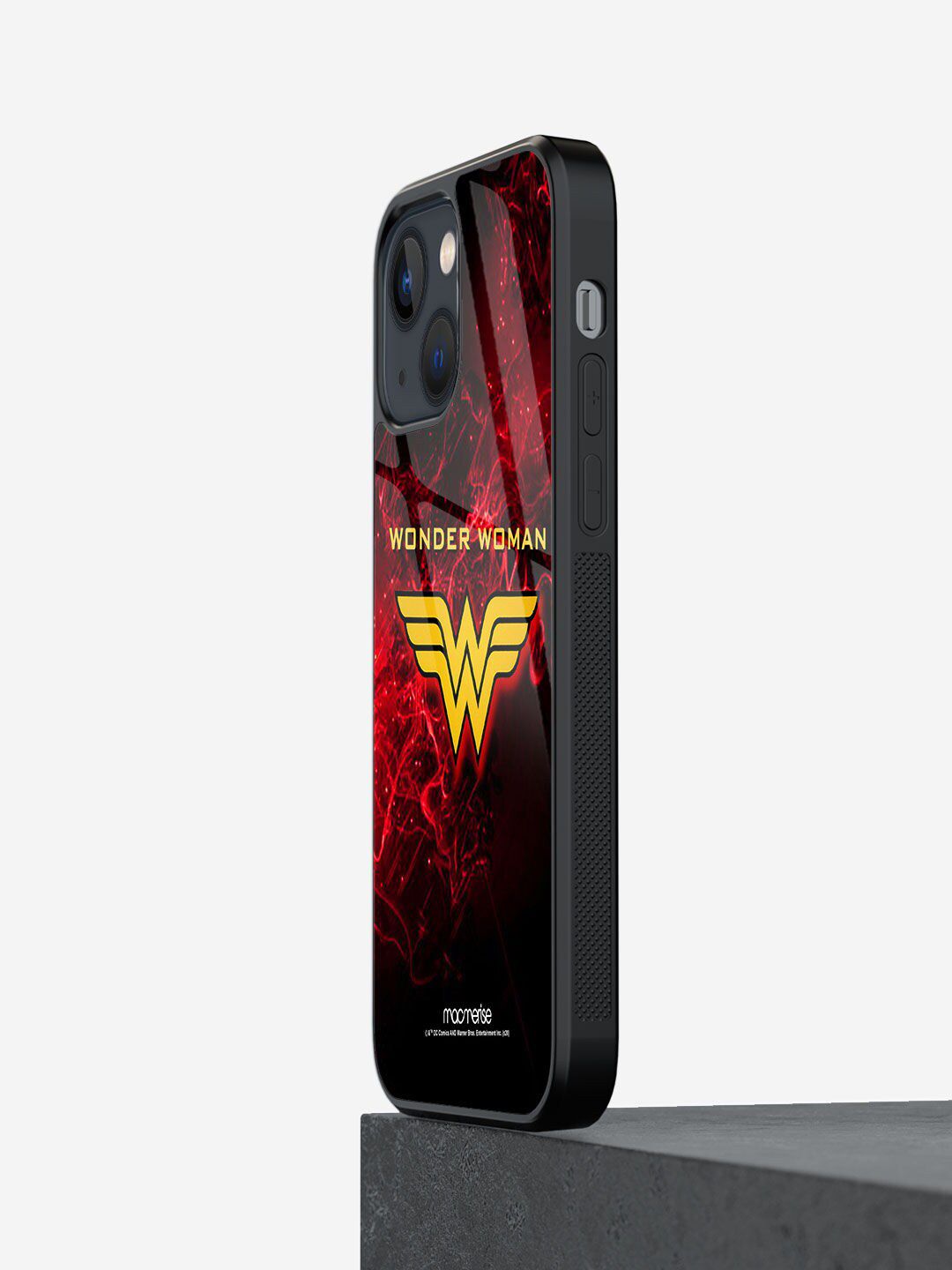 macmerise Red & Yellow Emblem Wonder Woman iphone 13 Back Case Price in India