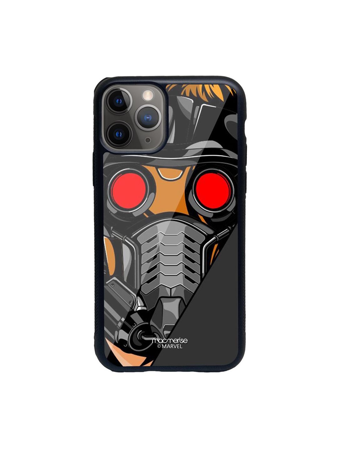 macmerise Grey Printed Legendary Star Lord iPhone 11 Pro Max Back Case Price in India