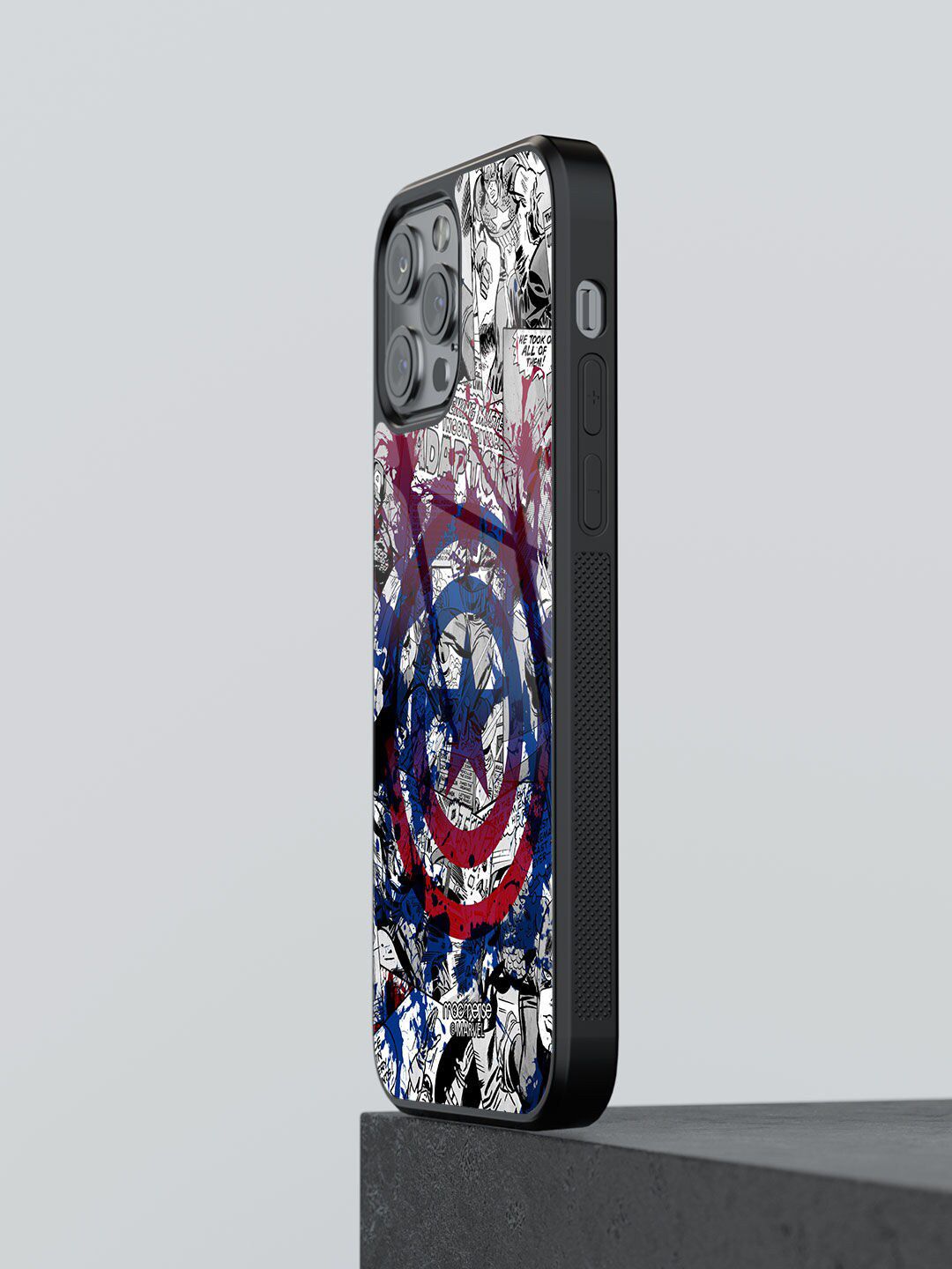 macmerise Blue Printed Splash Out Shield Splash Out Shield Phone Case Price in India