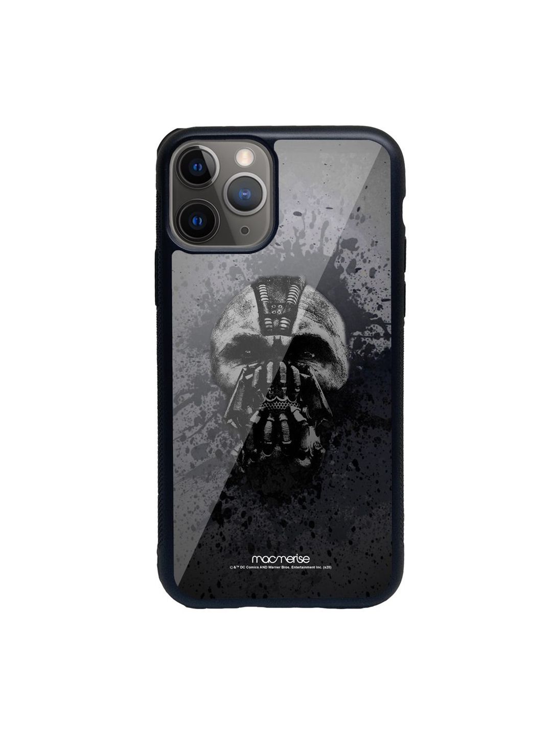 macmerise Black Bane is Watching Printed iPhone 11 Pro Glass Back Case Price in India