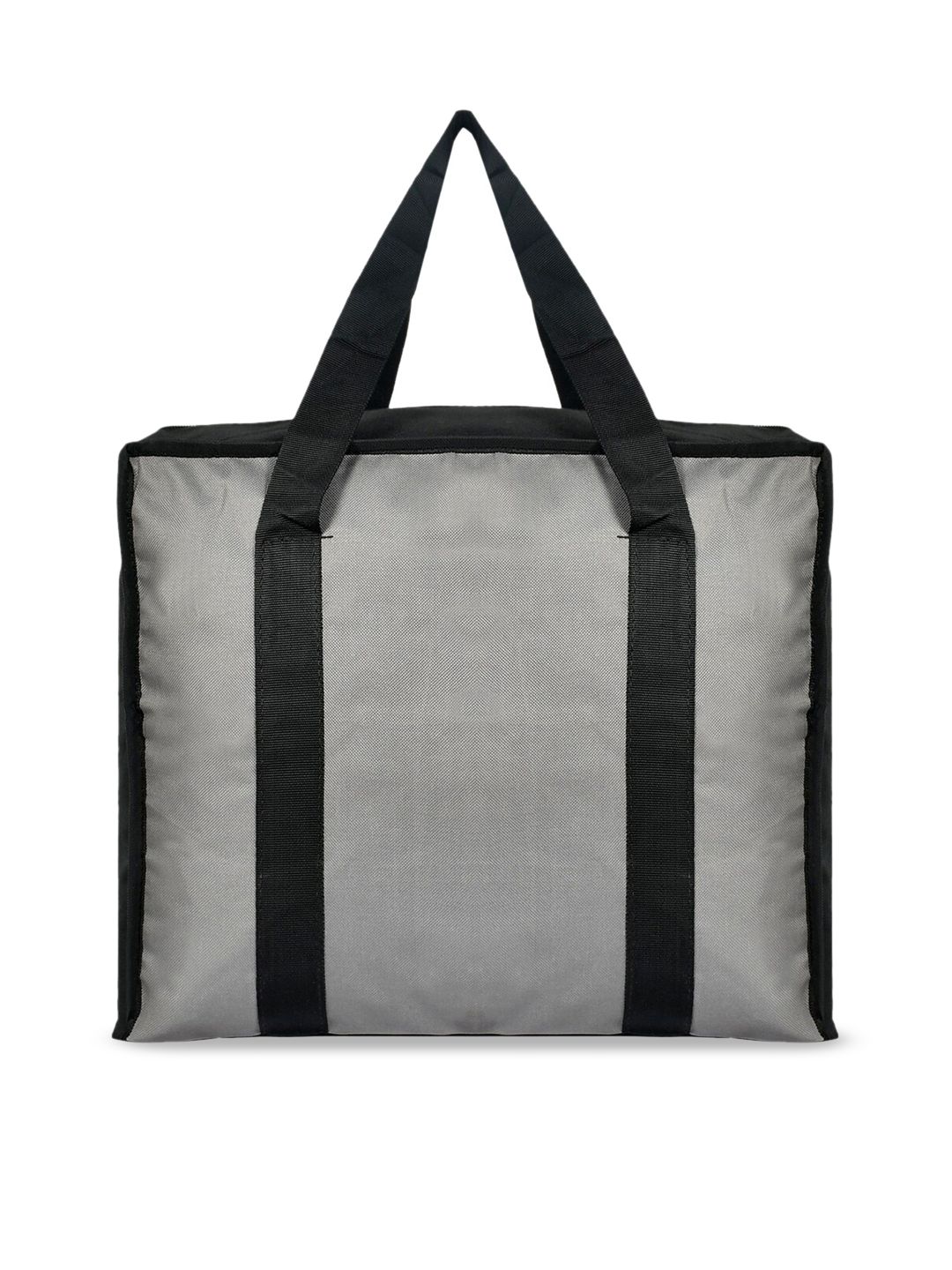 Kuber Industries Grey Solid Grocery Bag With Handle Price in India