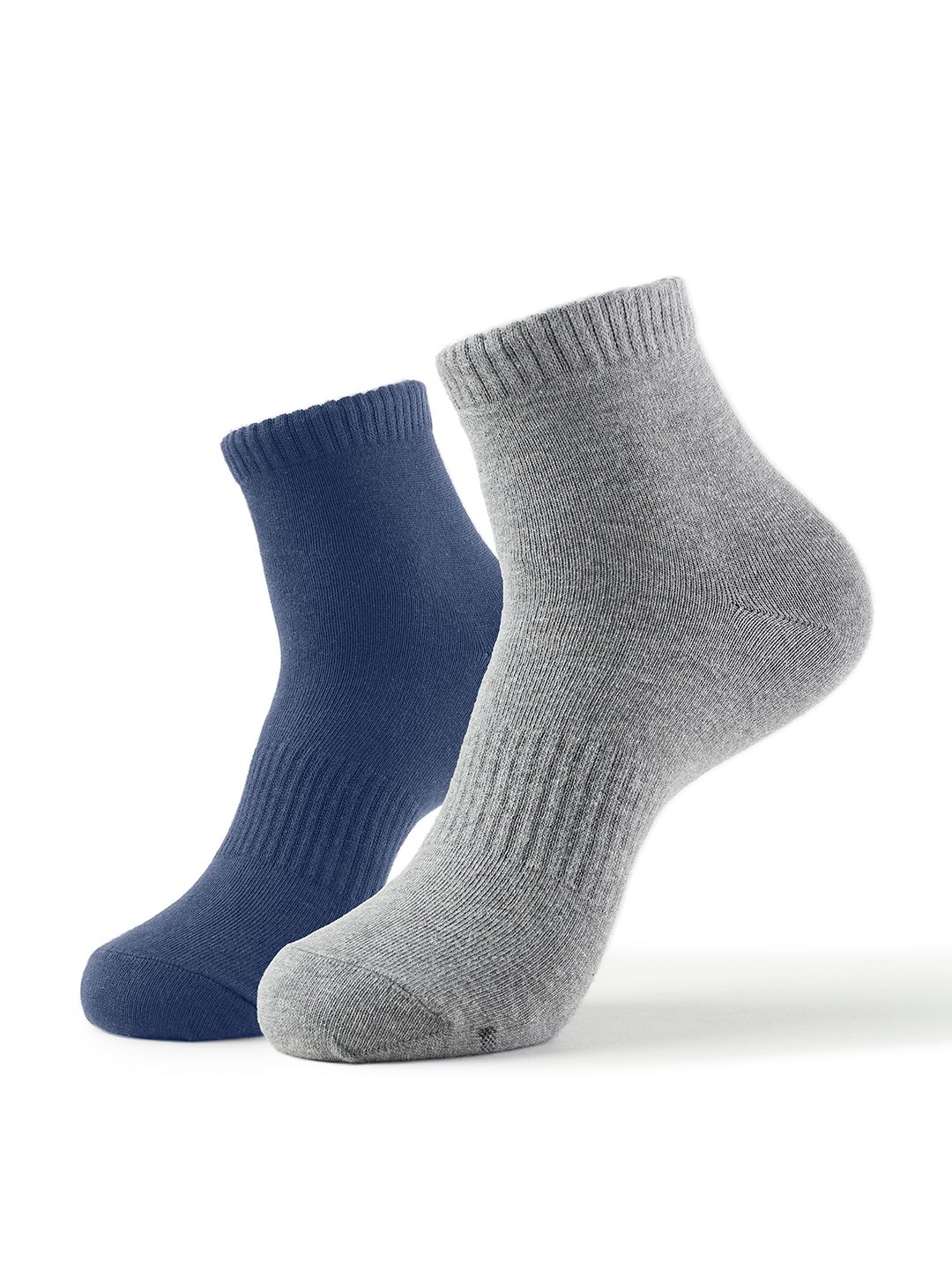 Jockey Pack Of 2 Compact Cotton Stretch Ankle Length Socks With StayFresh Treatment-7106