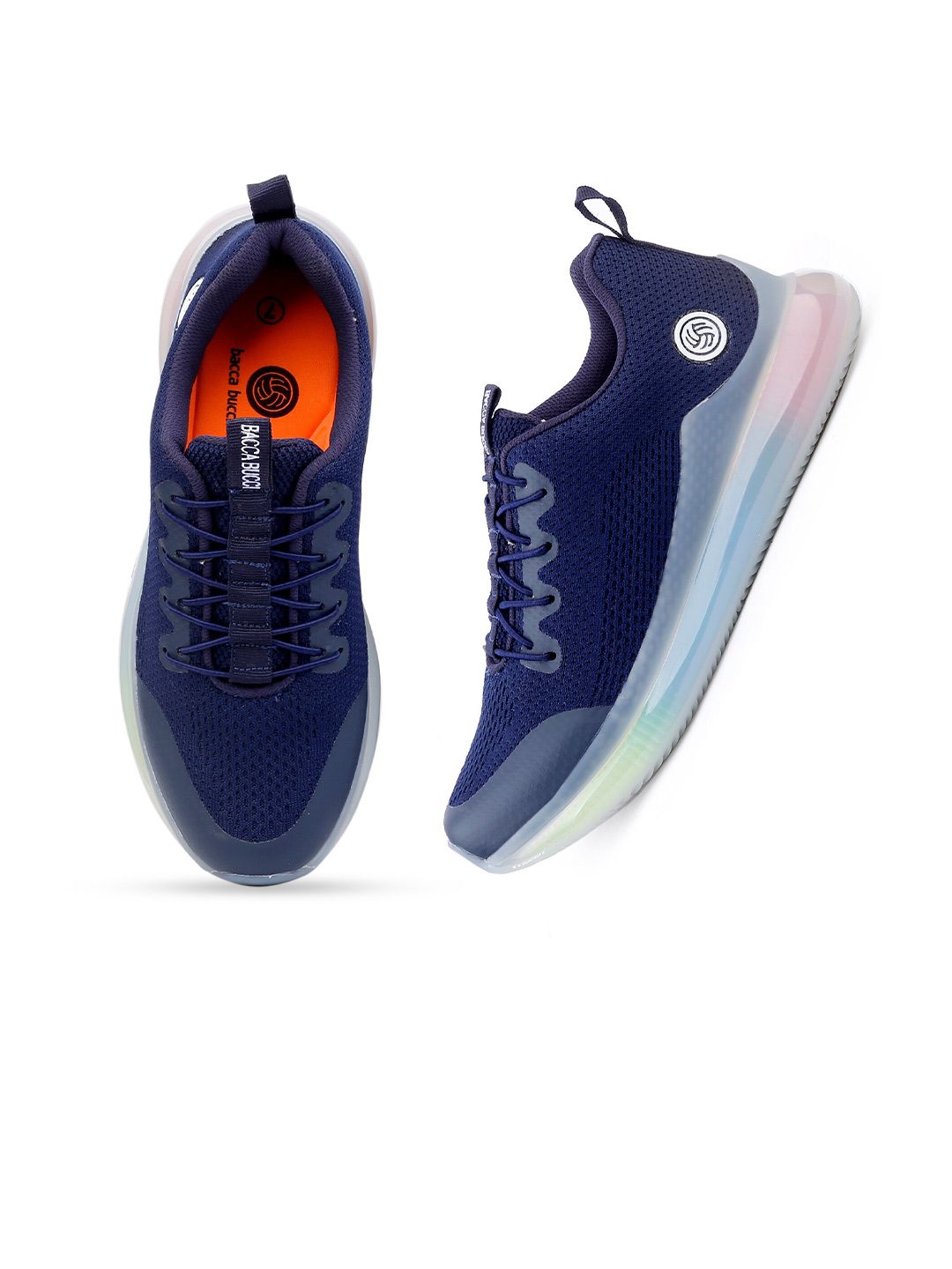 bacca bucci Bob Lifestyle Blue Mesh Training Shoes