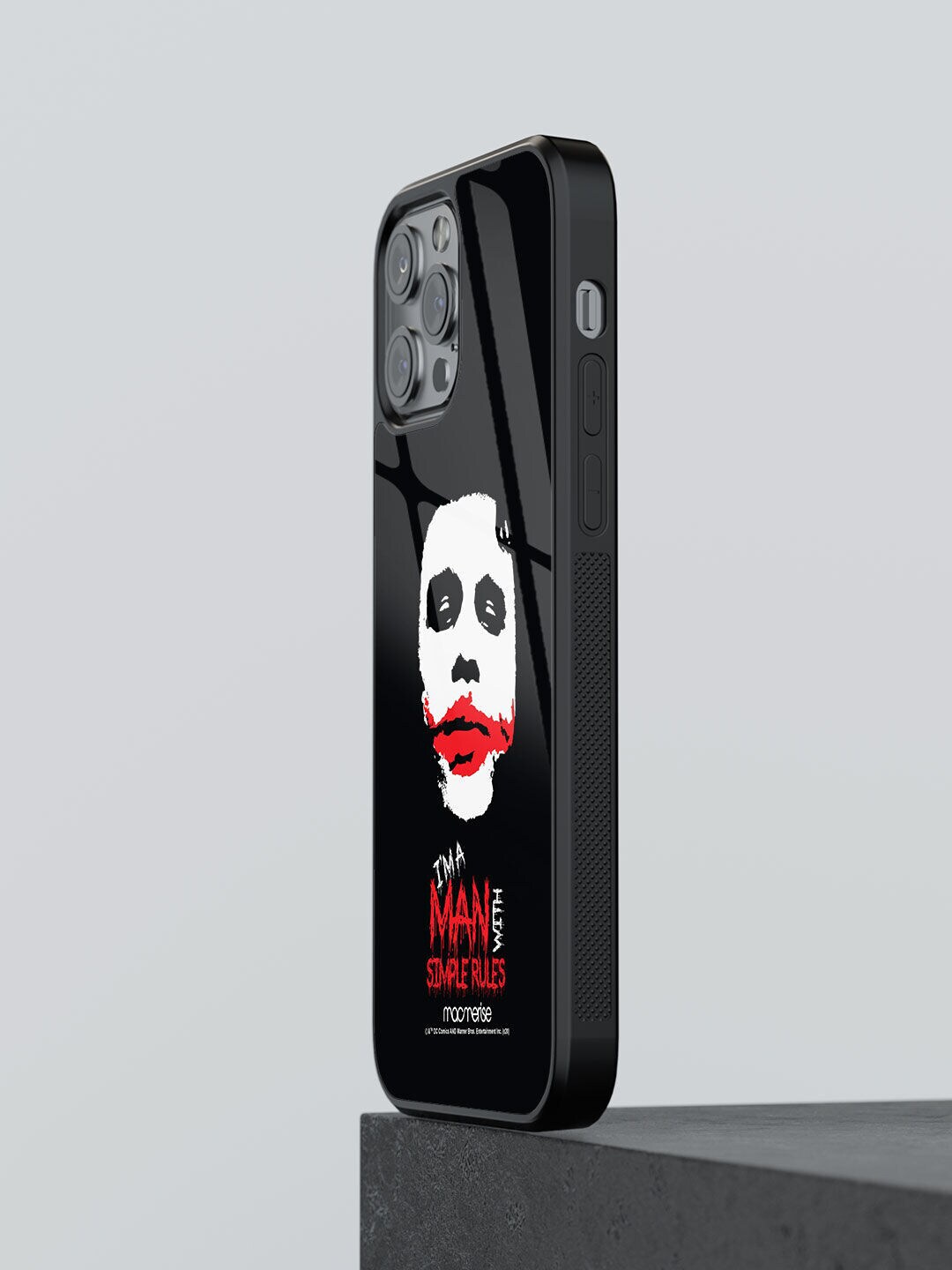 macmerise Black Printed Iphone 12 Pro Max Mobile Case Price in India