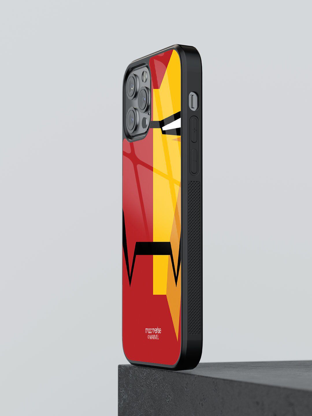 macmerise Yellow & Red Printed iPhone 12 Pro Phone Cases Price in India