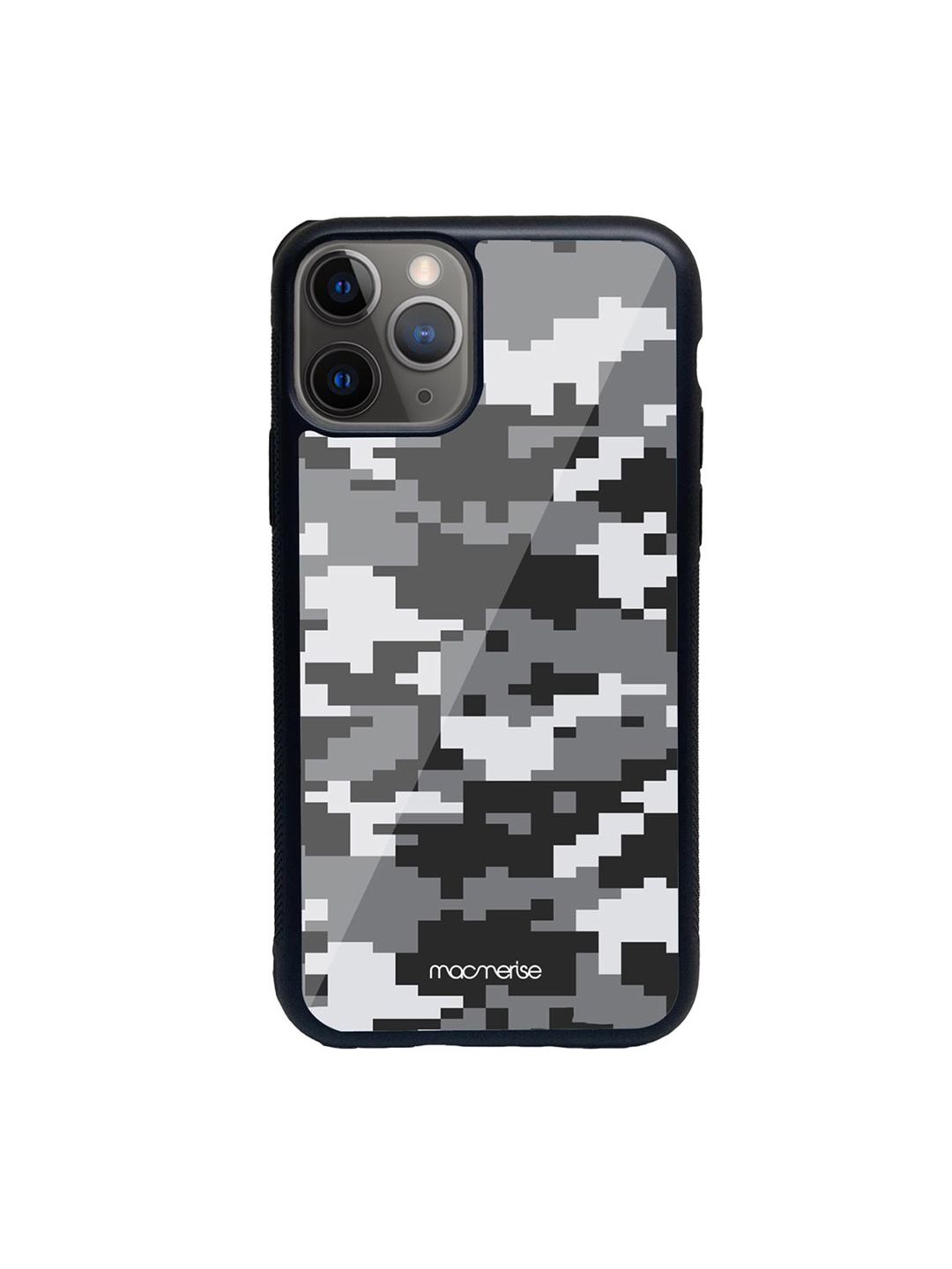 macmerise Black & White Printed iPhone 11 Pro Phone Cases Price in India