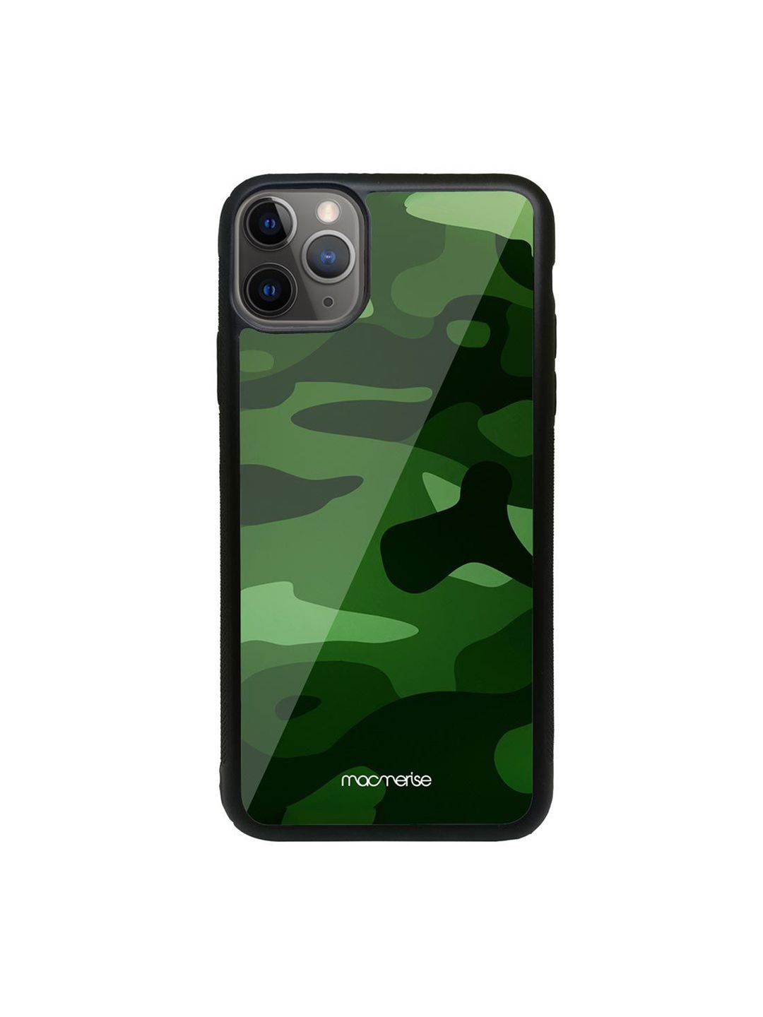 macmerise Green Camo Hunter iPhone 11 Pro Max Back Case Price in India