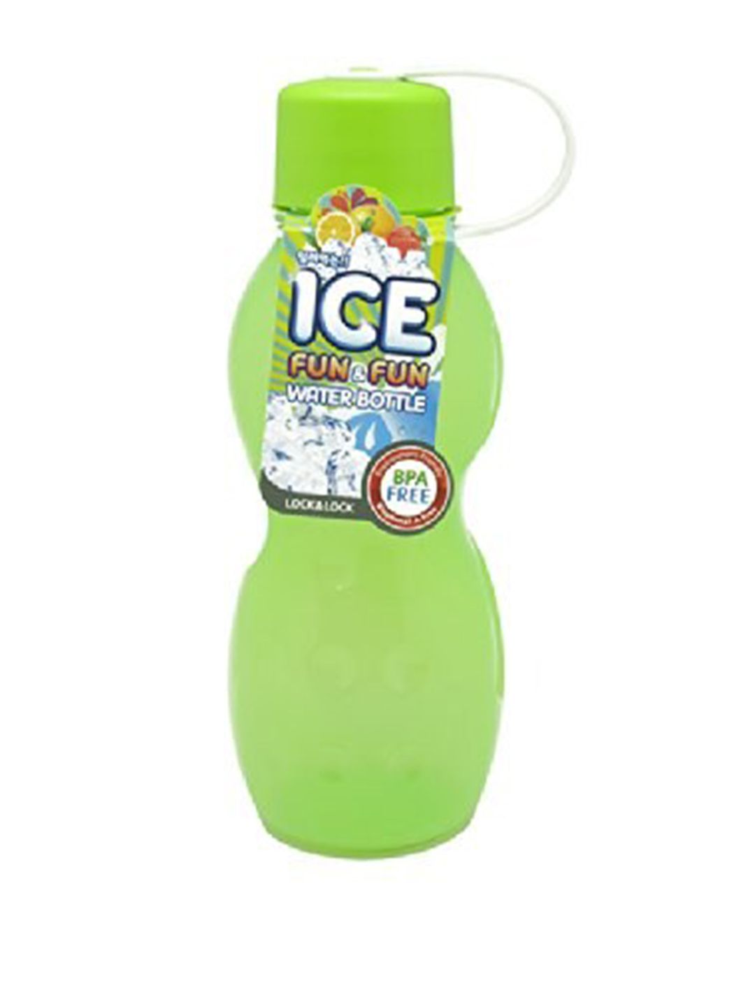 Lock & Lock Green Solid Plastic Water Bottle 420 ml Price in India