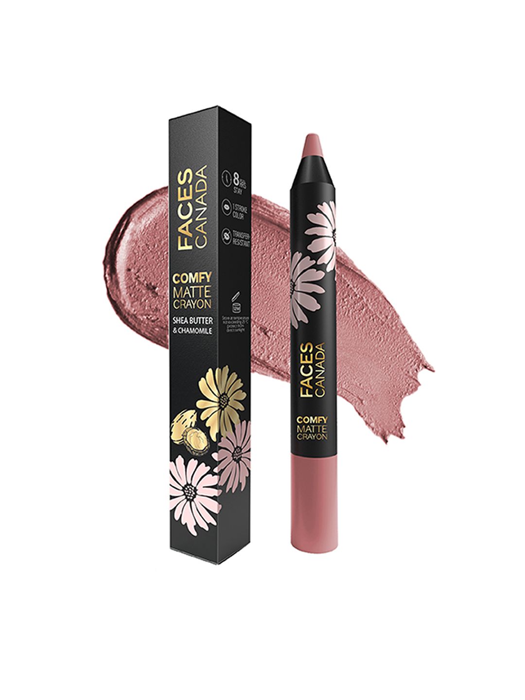 FACES CANADA Comfy Matte & Creamy Matte Crayon Lipstick 2.8g - Shots On Me 14
