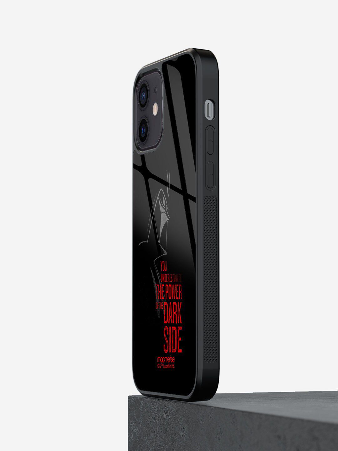 macmerise Black & Red The Dark Side iPhone 12 Mini Mobile Phone Case Price in India