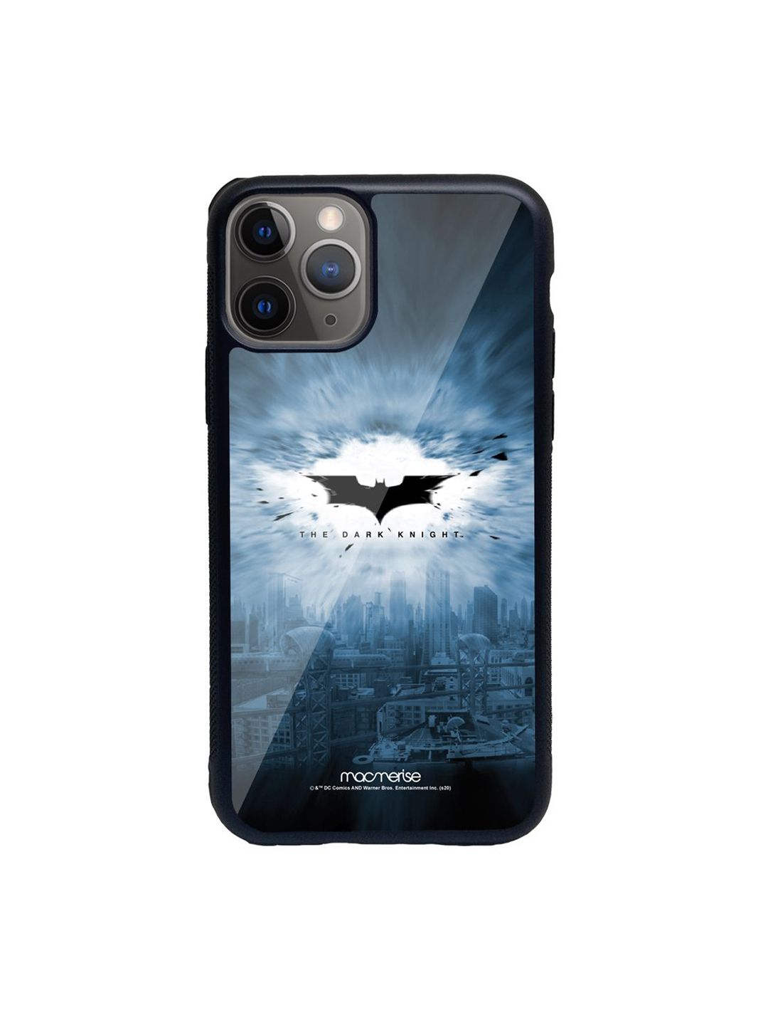 macmerise Blue & Black The Dark Knight  iPhone 13 Pro Max Mobile Phone Case Price in India