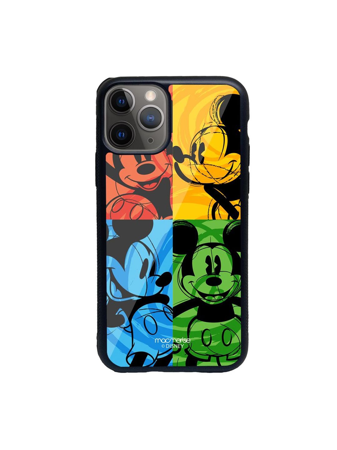 macmerise Black Shades of Mickey Printed iPhone 11 Pro Max Back Cover Price in India