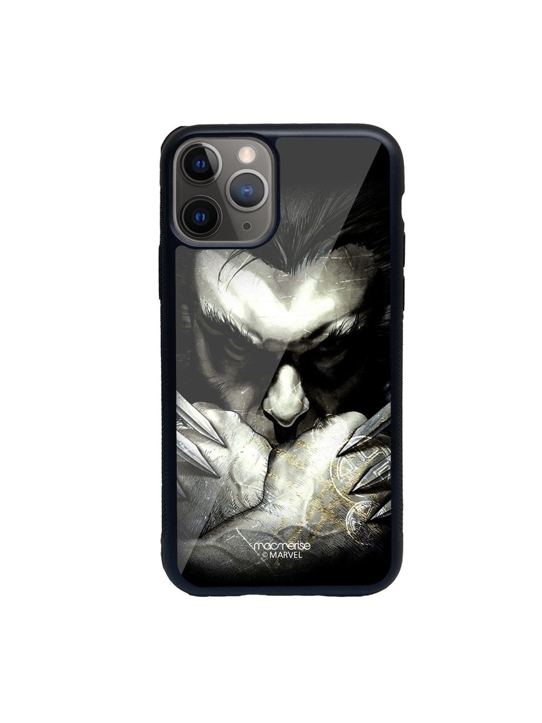 macmerise Black The Dark Claws Printed iPhone 11 Pro Back Cover Price in India