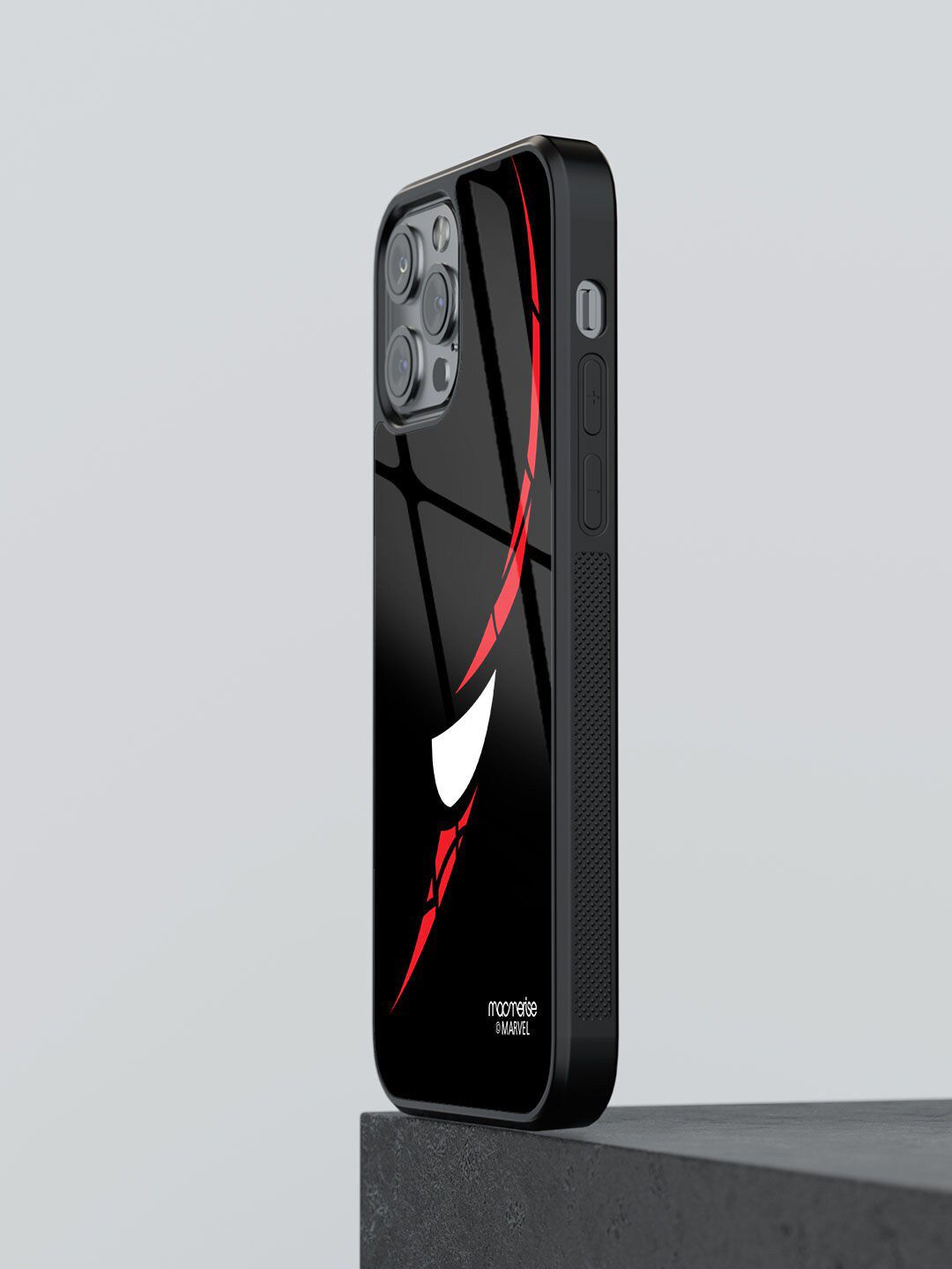 macmerise Black The Amazing Spiderman iPhone 13 Pro Max Back Cover Price in India