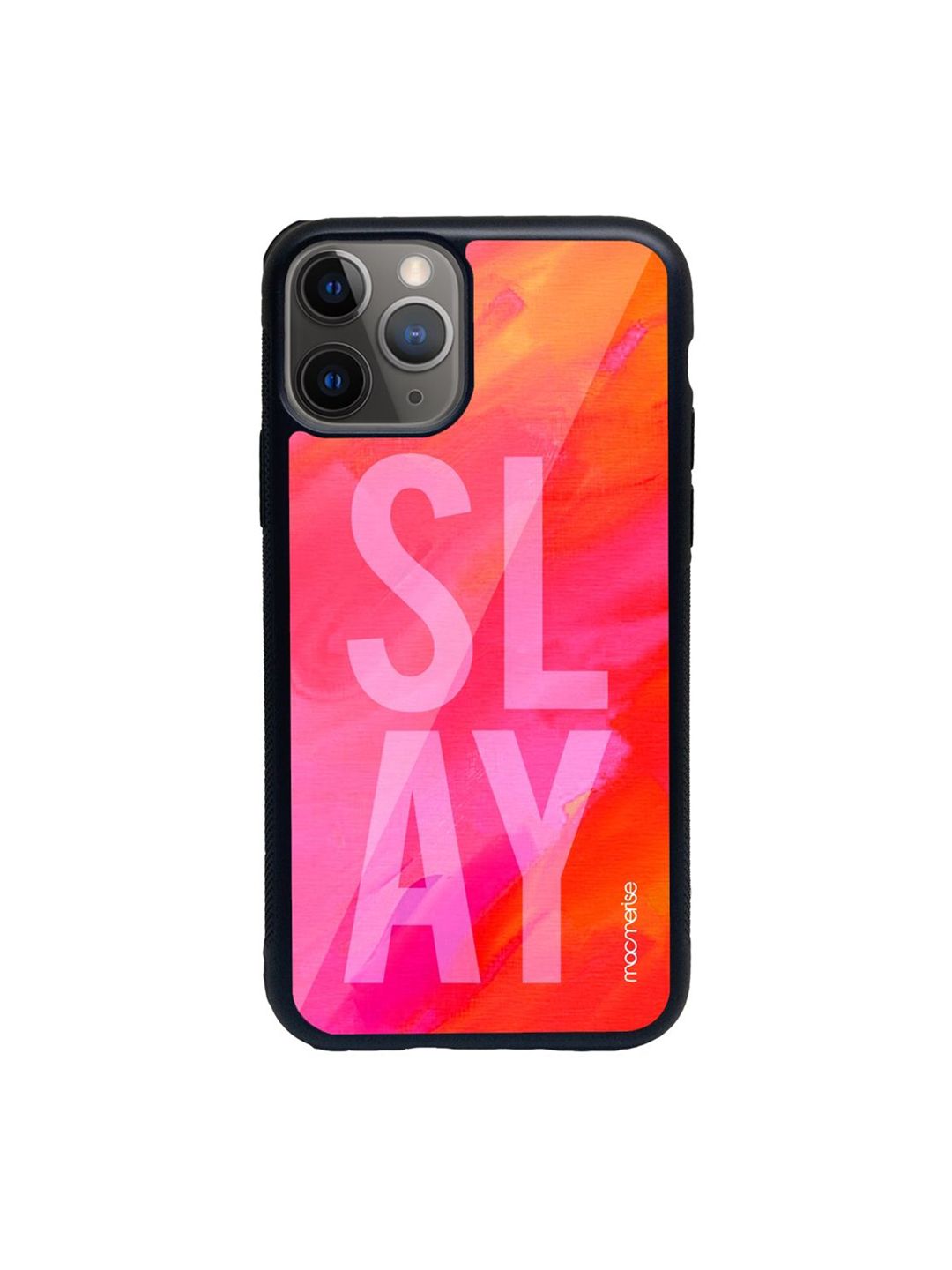 macmerise Slay Pink iPhone 11 Pro Max Back Case Price in India