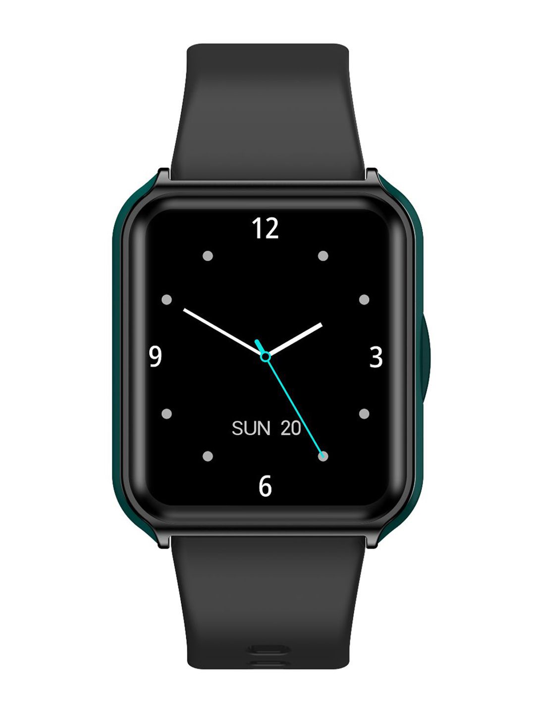 Timex Black Solid Digital Dial Fit 3.0 Smart Watches