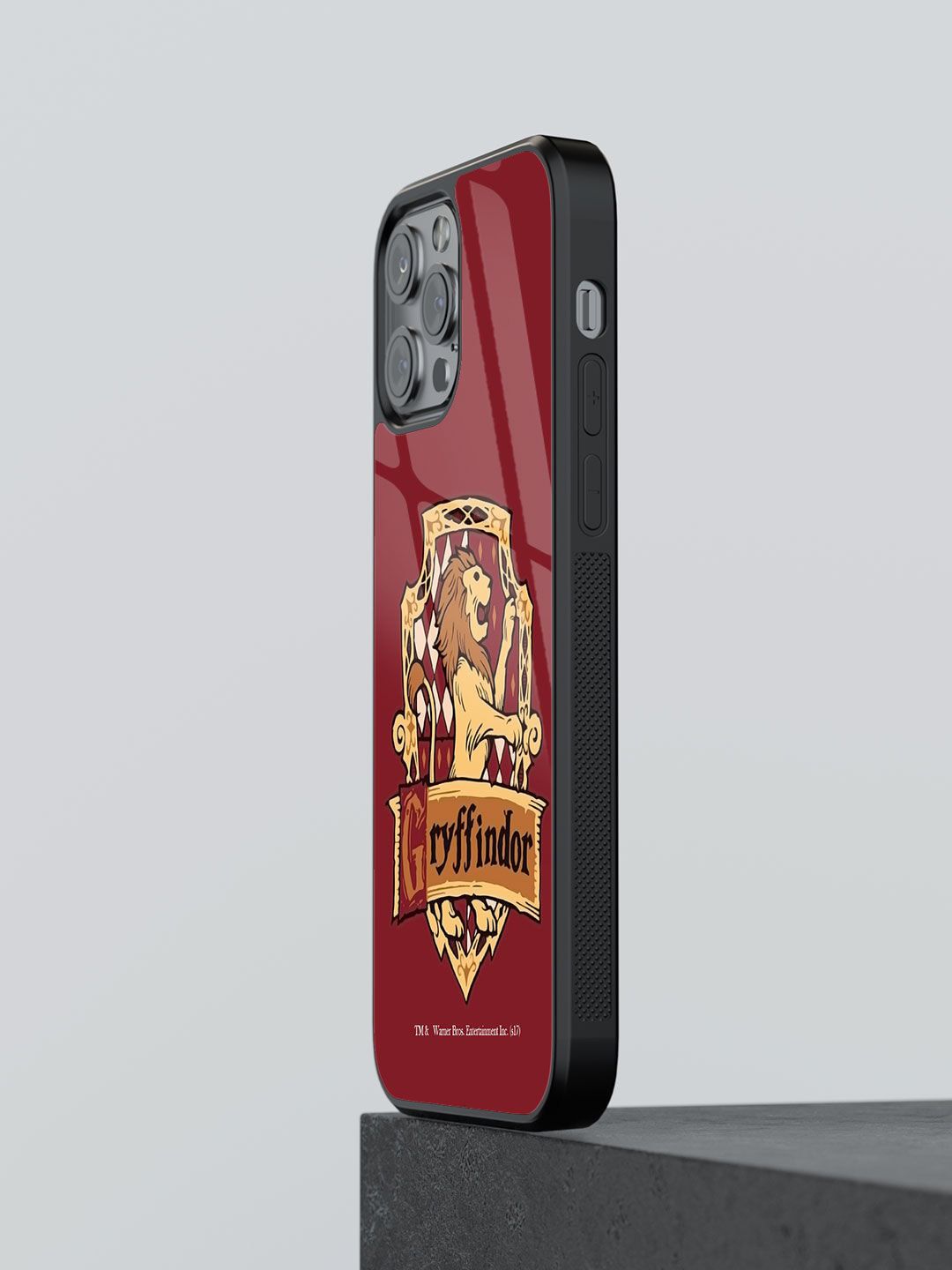 macmerise Red & Yellow Crest Gryffindor iPhone 13 Pro Back Case Price in India