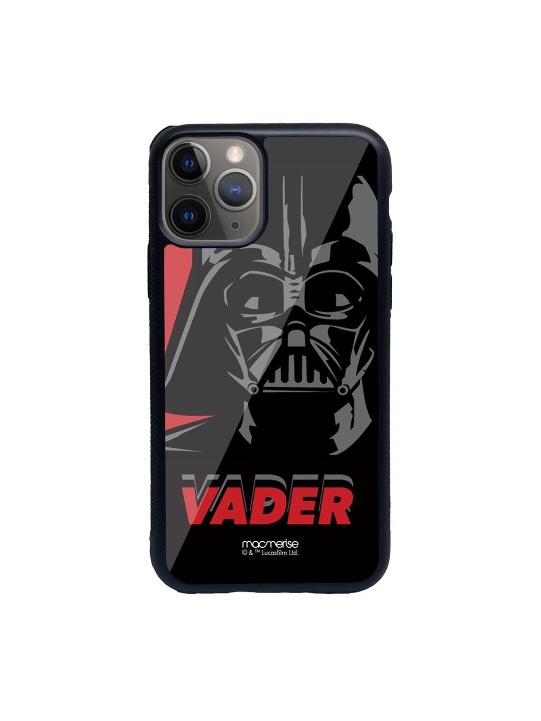 macmerise Black & Red Vader iPhone 11 Pro Max Back Case Price in India