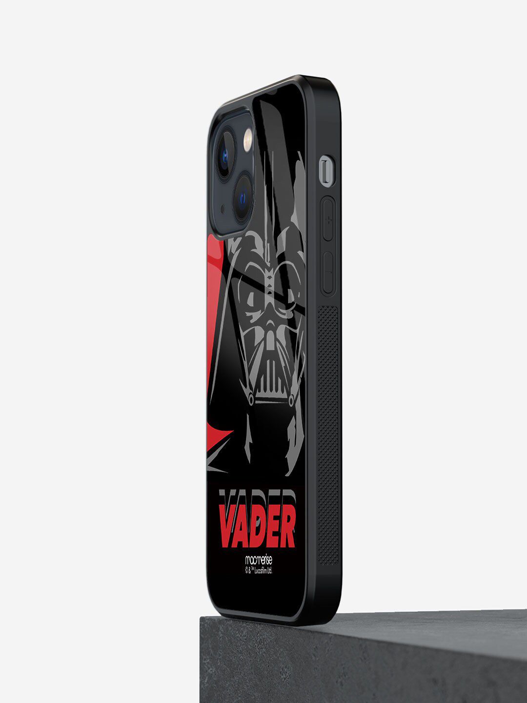 macmerise Black & Red Vader iPhone 13 Mini Back Case Price in India