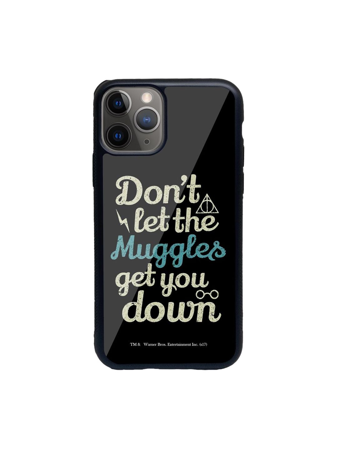 macmerise Black & White Muggle Theory iPhone 11 Pro Back Case Price in India