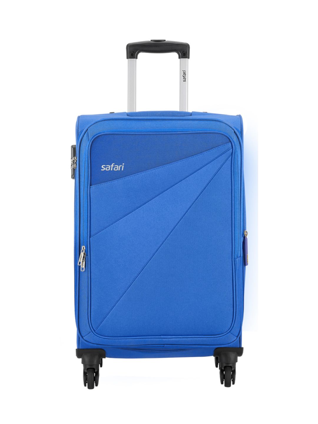 Safari Unisex Blue Mimik Medium Trolley Bag Price in India