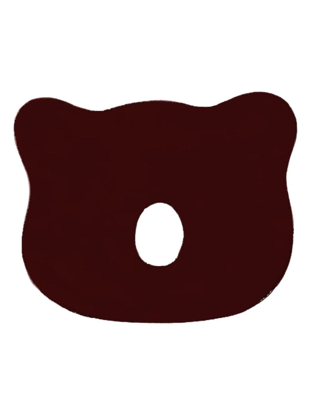 Pum Pum Brown Solid Memory Foam Baby Head Shaping Pillow Price in India
