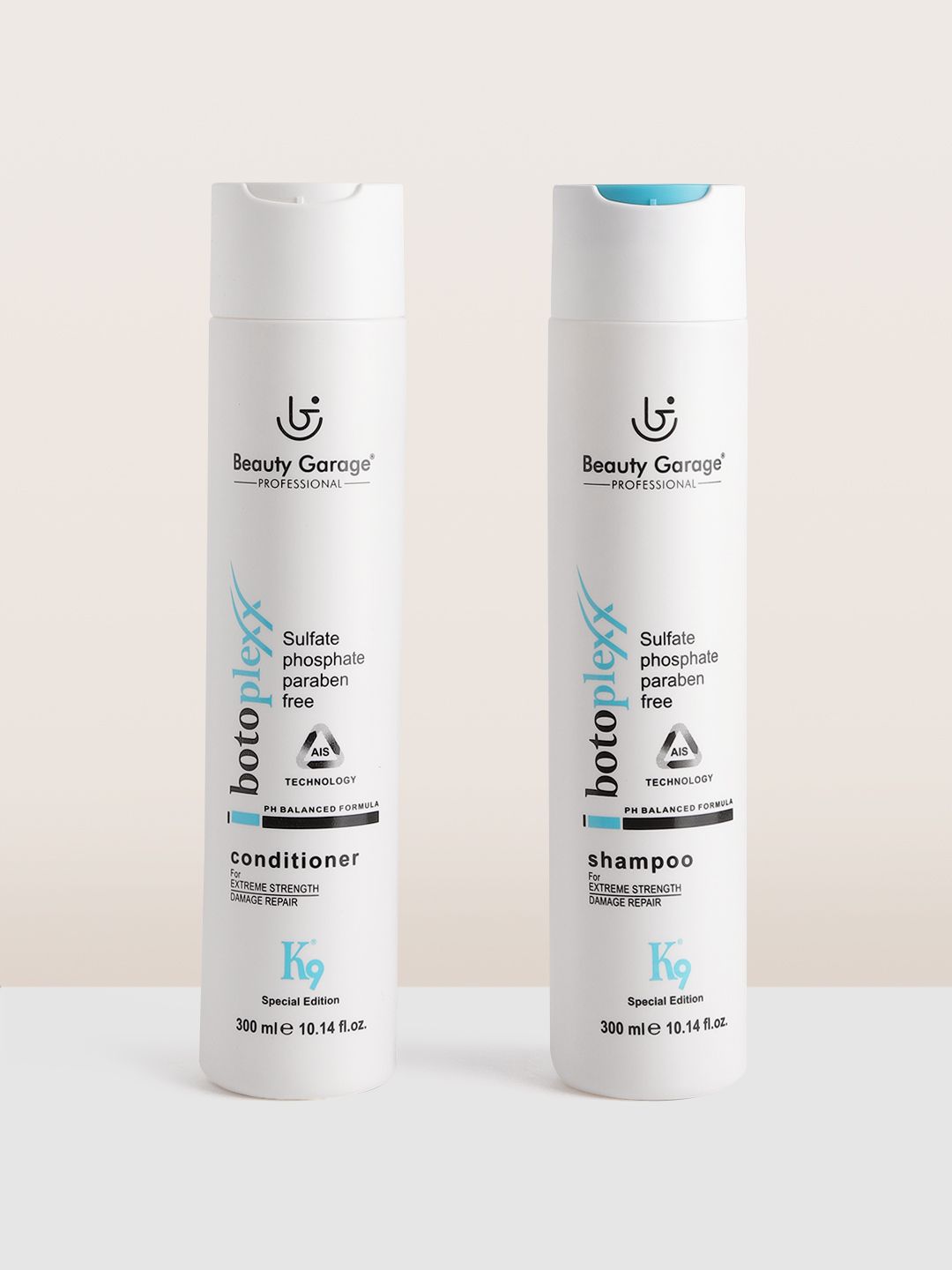 Beauty Garage Set of K9 Botoplexx Shampoo & Conditioner with Shea Butter - 300ml each