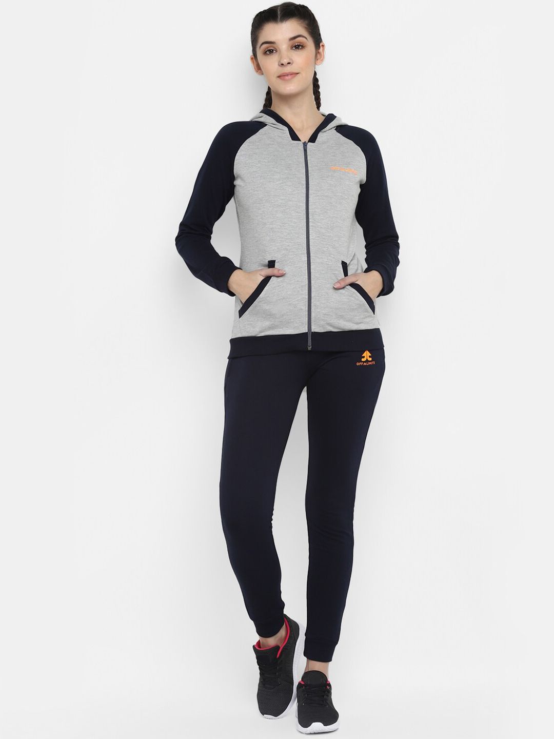 OFF LIMITS Women Grey Solid Tracksuits Price in India