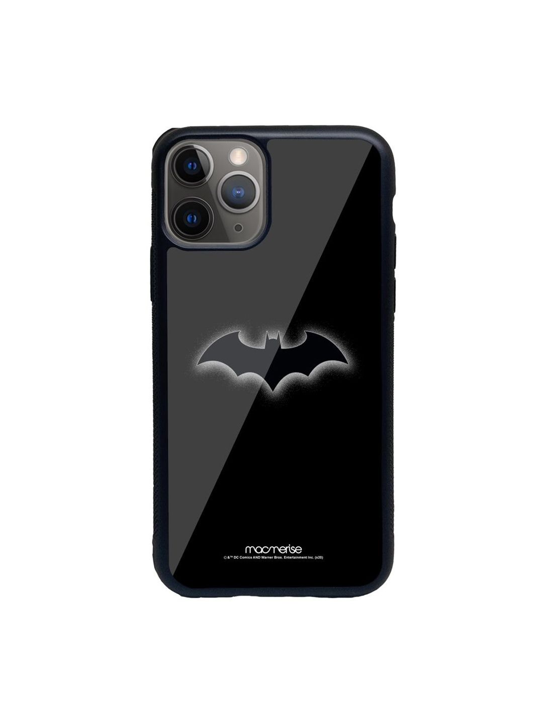 Macmerise Black Logo Batman Printed 11 Pro Max Back Cover Price in India