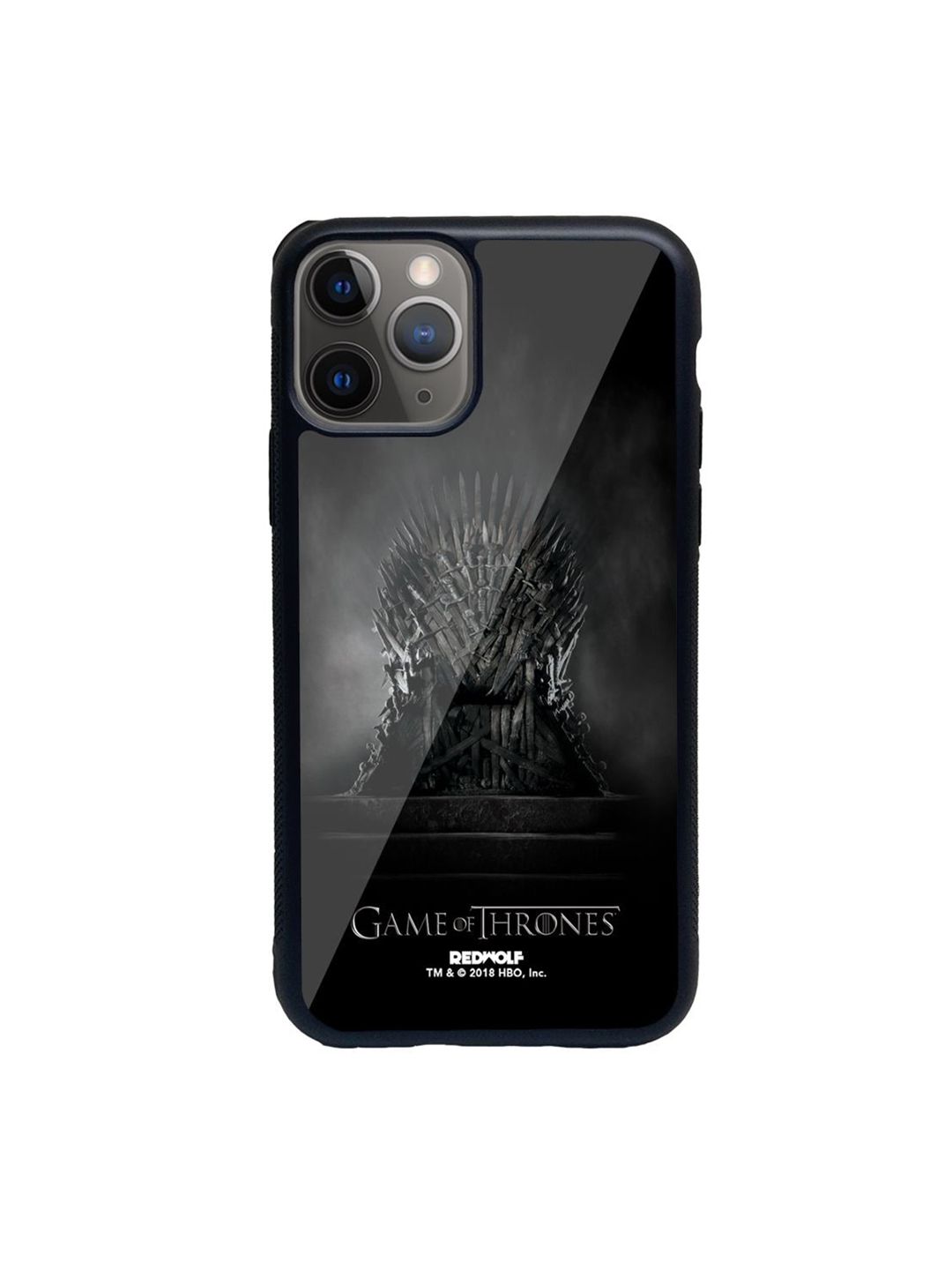 macmerise Black The Throne iPhone 11 Pro Max Back Case Price in India