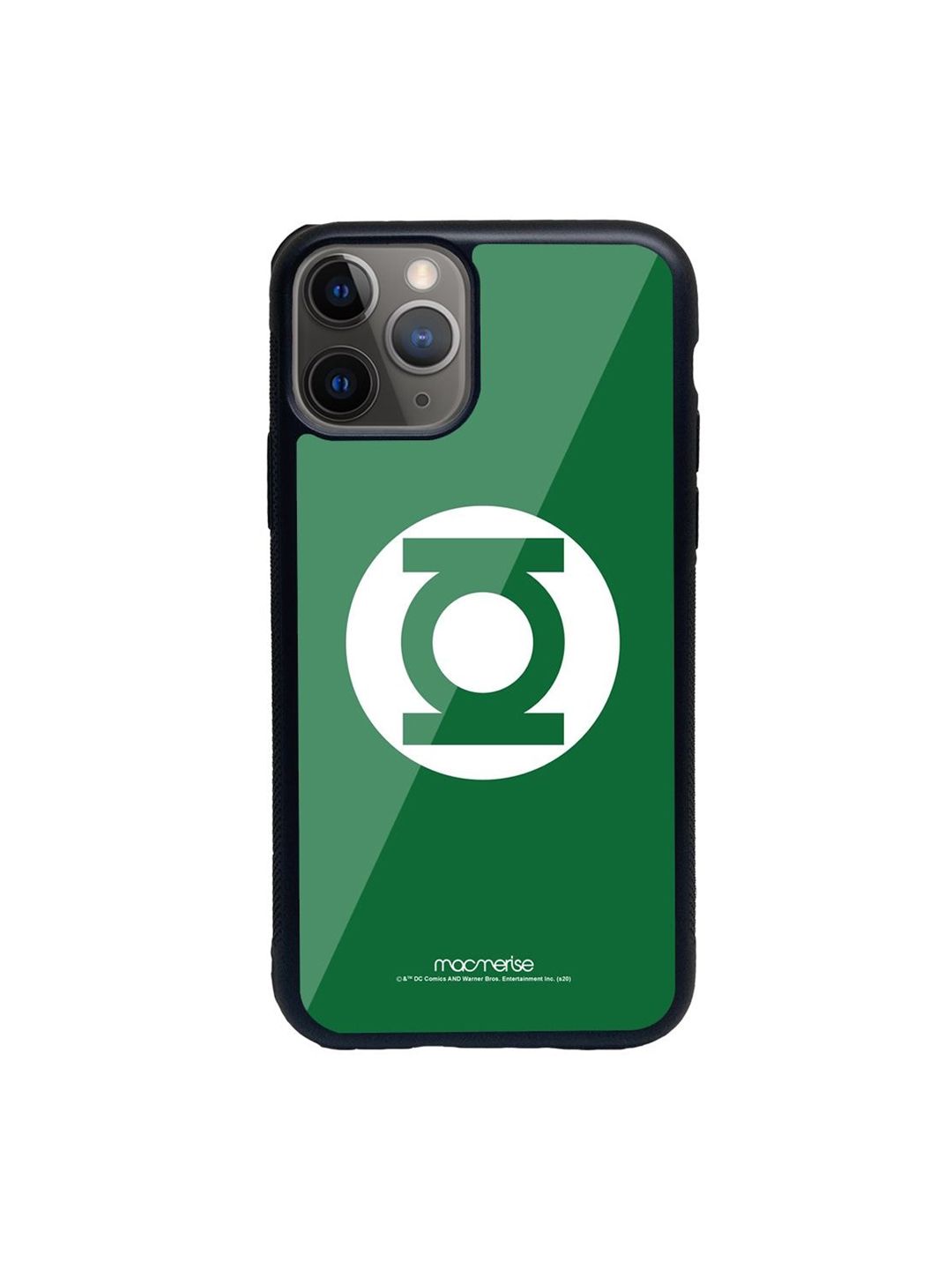 macmerise Green Printed Logo Lantern Glass Iphone 11 Pro Max Phone Case Price in India