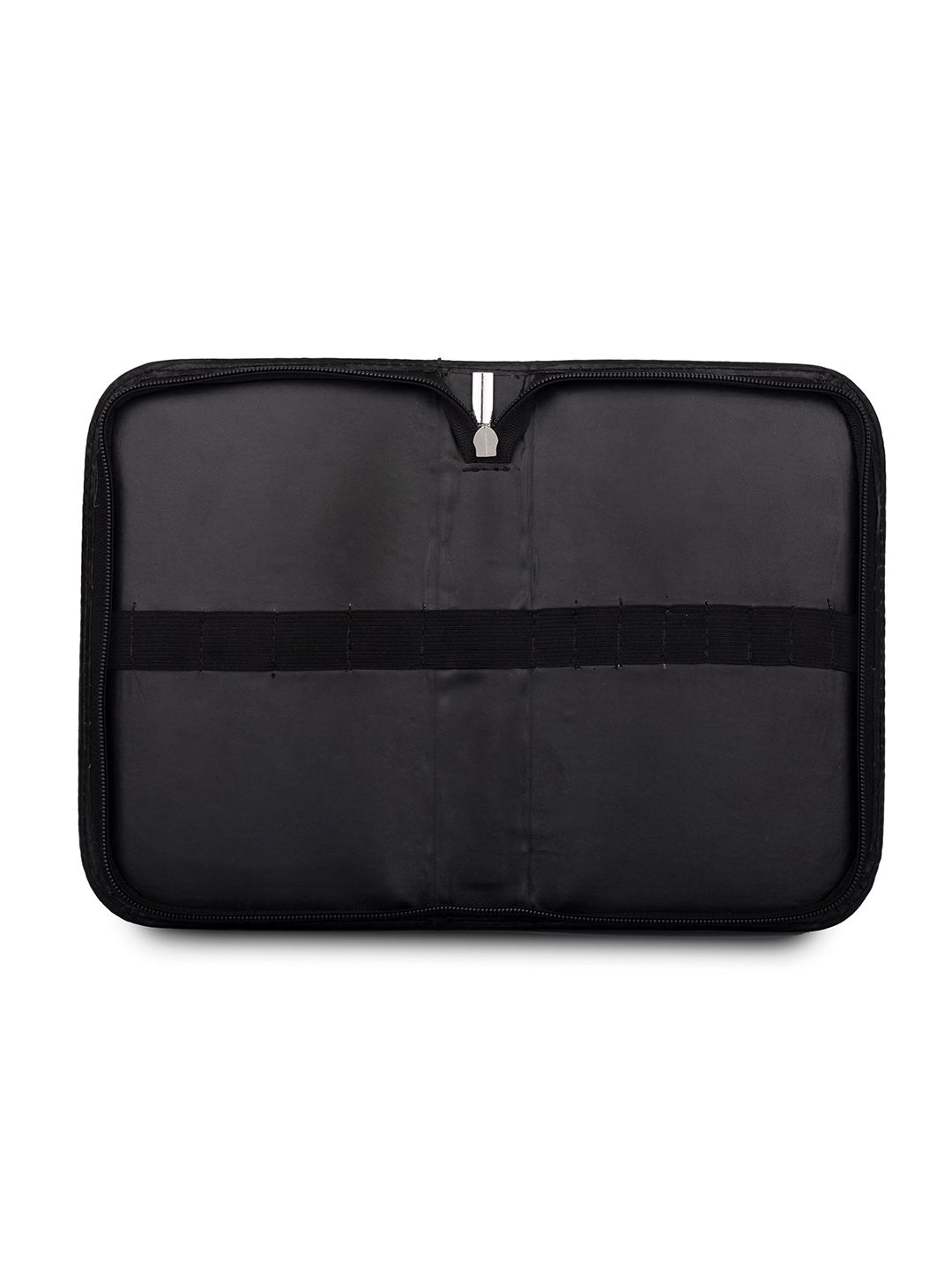 LONDONPRIME Woman Black Solid Makeup Brush Pouch Organiser Price in India