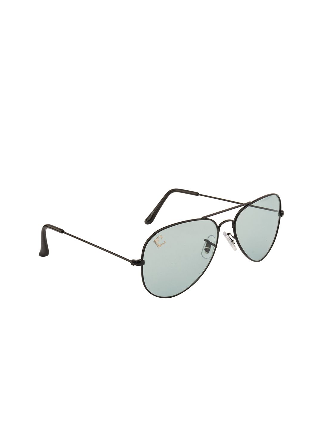 Clark N Palmer Green Lens & Black Aviator Sunglasses CNP CNP-SBN-770