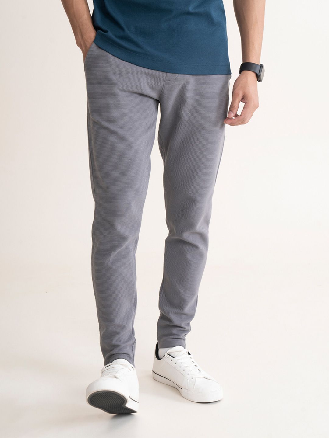 Premium Ottoman Regular Jogger DaMENSCH Constant Ottoman Fabric Regular Fit Joggers