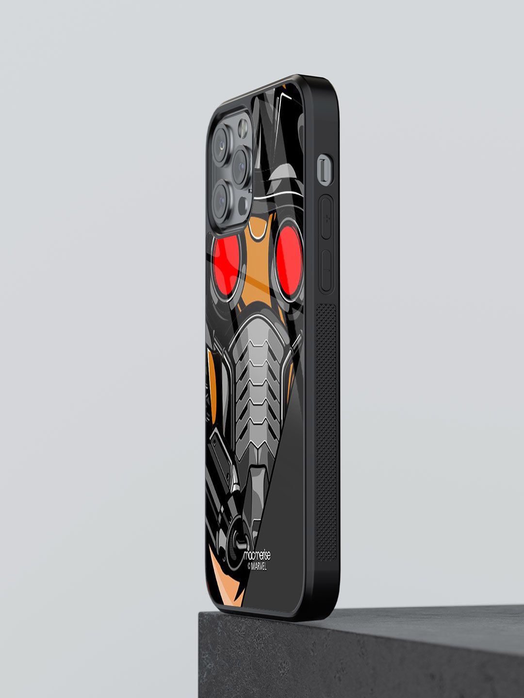 macmerise Black & Grey Printed iPhone 12 Pro Max Phone Cases Price in India