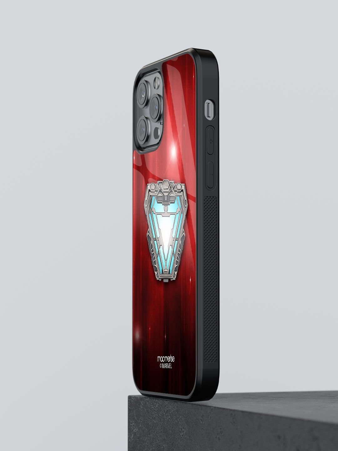 macmerise Red & Grey Iron man Infinity iPhone 13 Pro Mobile Phone Case Price in India