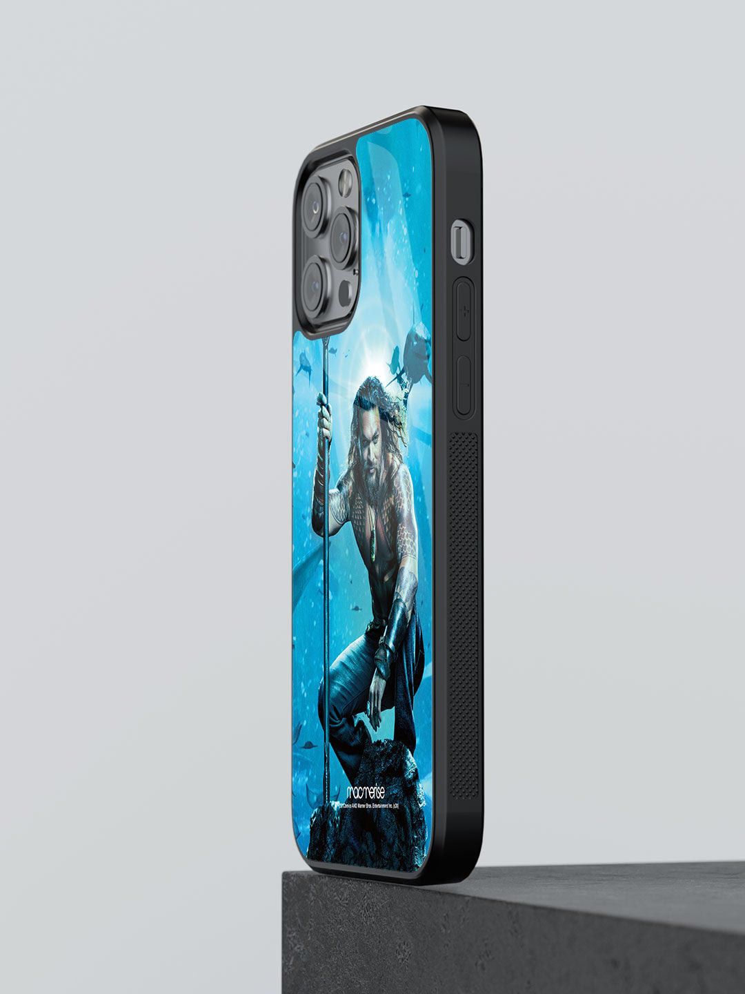 macmerise Blue Printed iPhone 13 Pro Max Phone Case Price in India