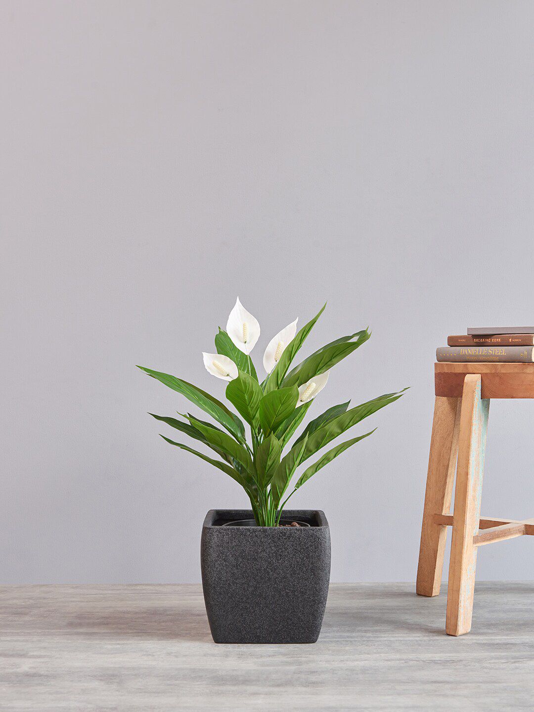 Pure Home and Living Green Artificial Plants With Pots Price in India