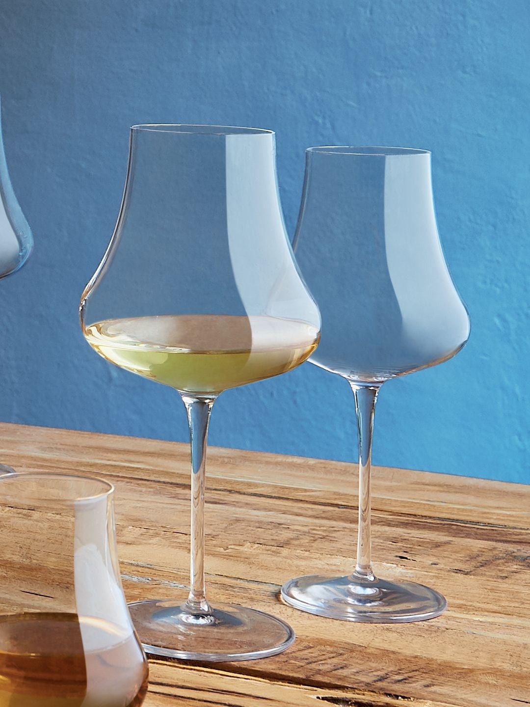 Luigi Bormioli Set Of 6 Transparent Solid Wine Glass Set Price in India
