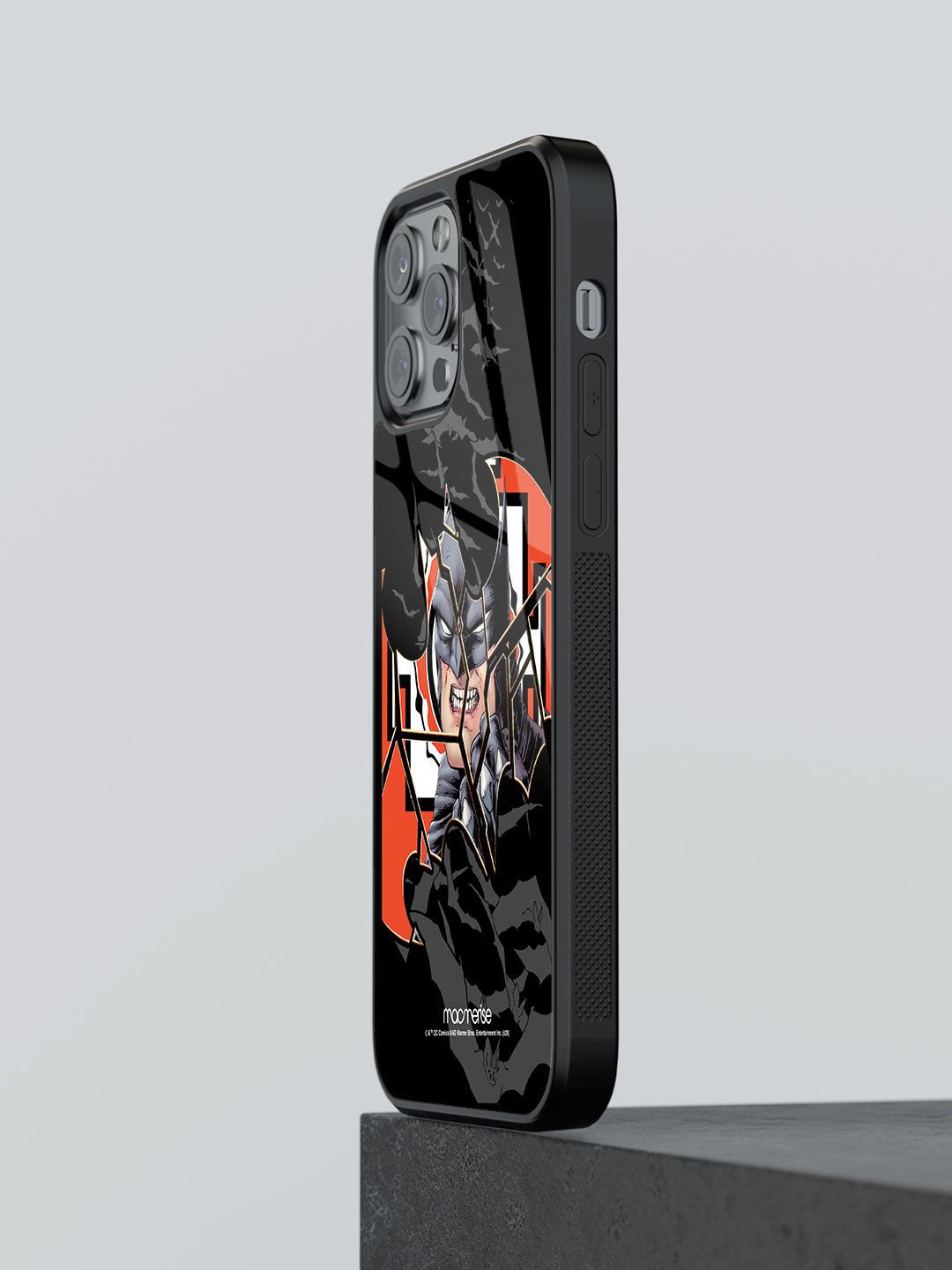 macmerise Black Angry Batman Print iPhone 12 Pro Max Phone Case Price in India