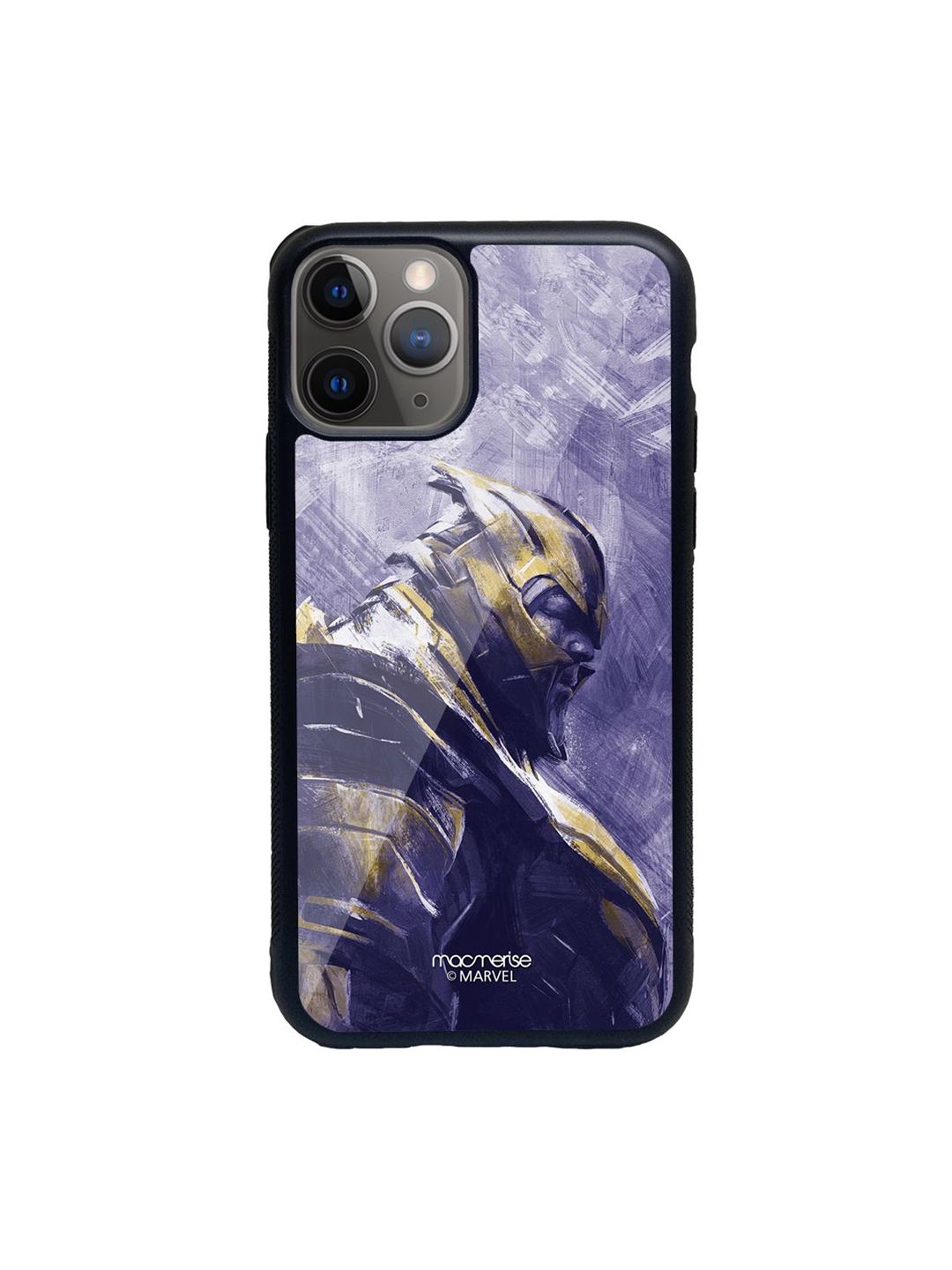 macmerise Purple & Gold-Toned Printed iPhone 12 Mini Phone Cases Price in India