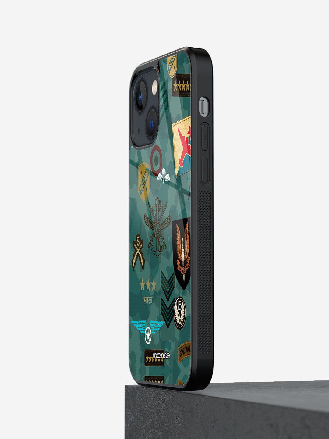 macmerise Teal Green Quirky Printed iPhone 13 Phone Case Price in India